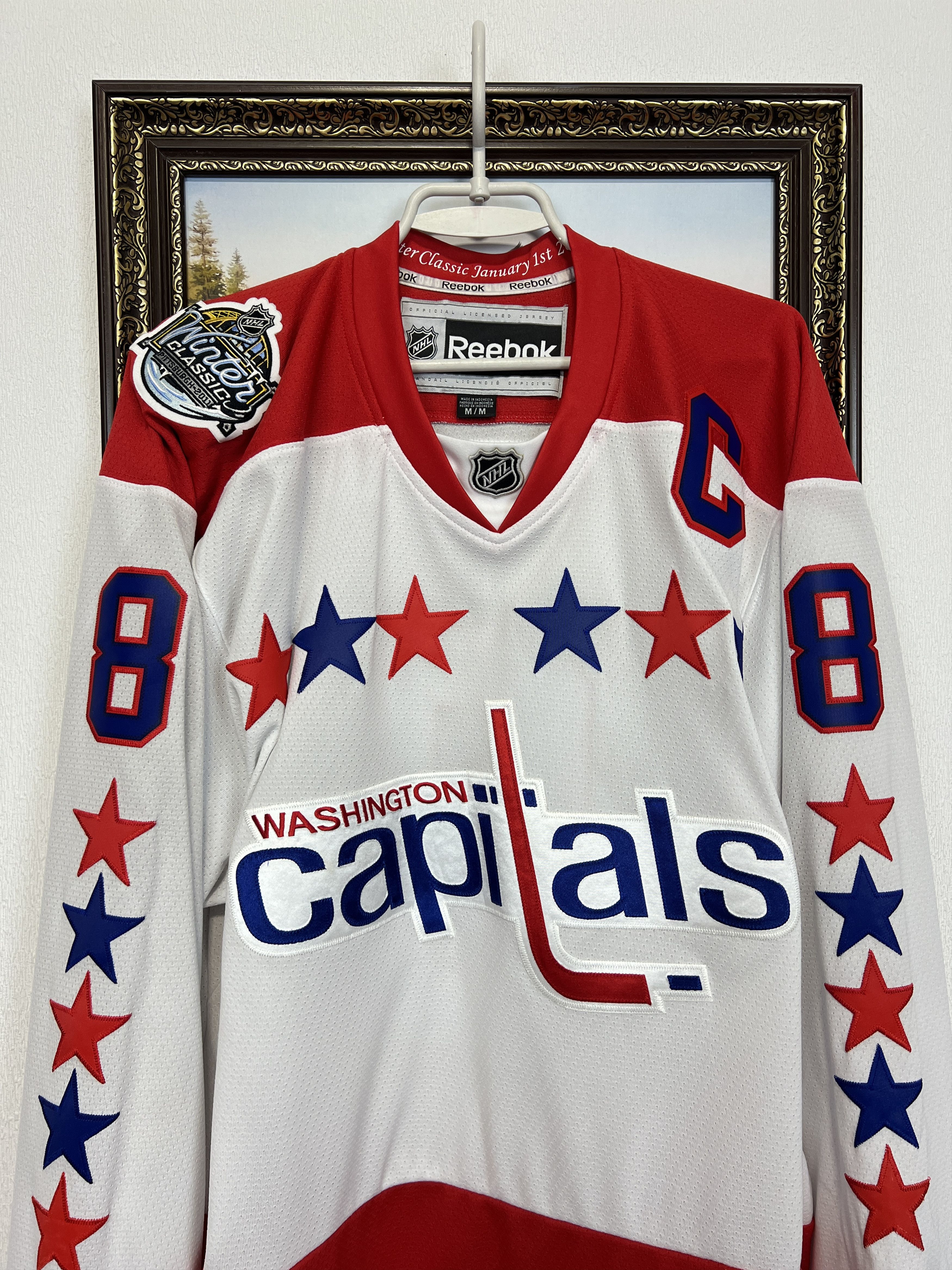 Reebok Backstrom Washington Capitals NHL Hockey Ovechkin Jersey Size US M / EU 48-50 / 2 - 2 Thumbnail