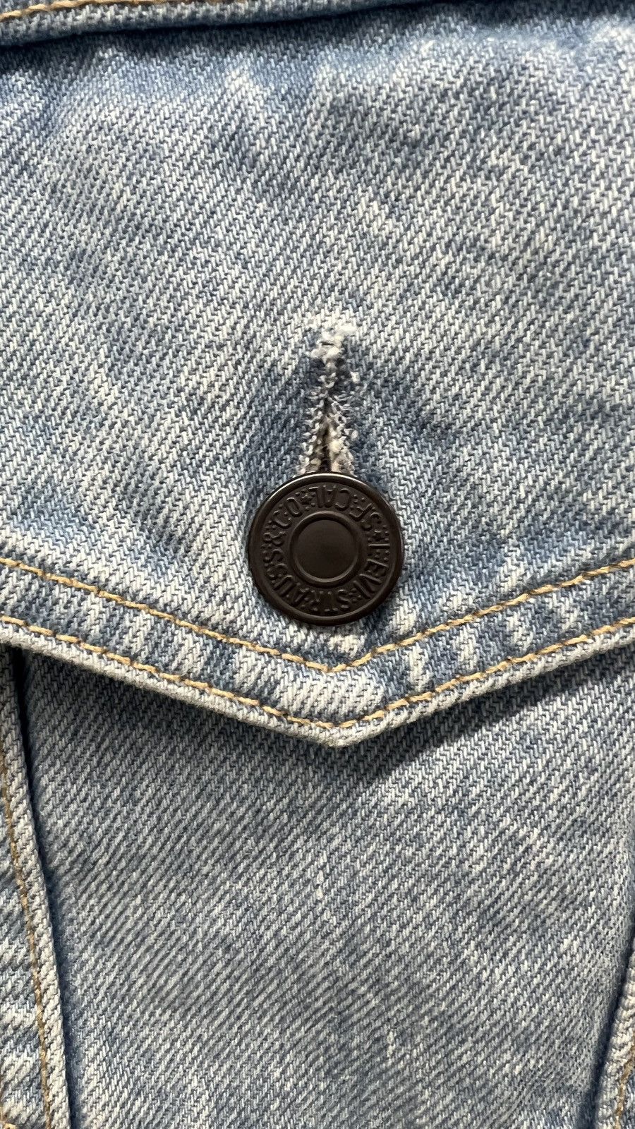 Levi's × Vetements Vetements Denim Vest x levis ultra rare Size US XL / EU 56 / 4 - 9 Thumbnail