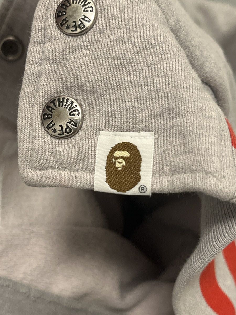 Bape NIGOxBAPE Logo Sweat Varsity Jacket Size US M / EU 48-50 / 2 - 6 Thumbnail