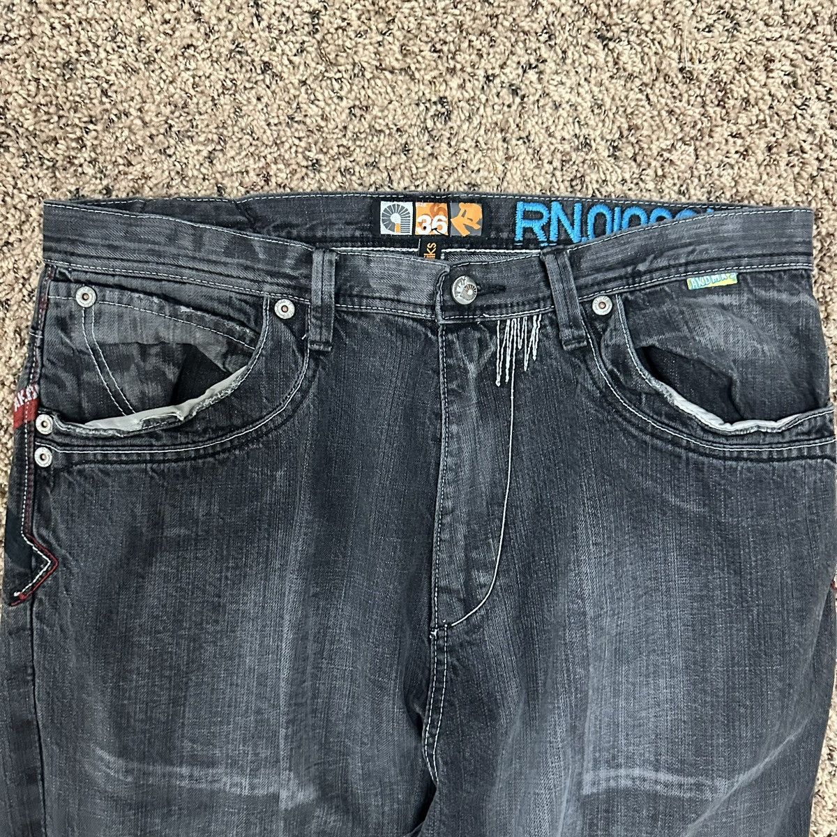 Akademiks Vintage Baggy Akademiks Jeans Size US 36 / EU 52 - 4 Thumbnail