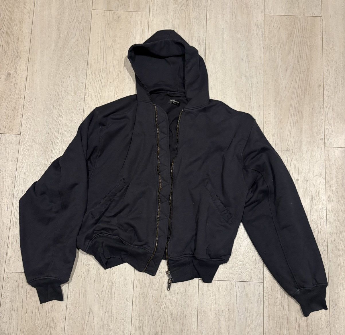 Balenciaga Balenciaga Hooded Bomber XS Size US XS / EU 42 / 0 - 2 Thumbnail