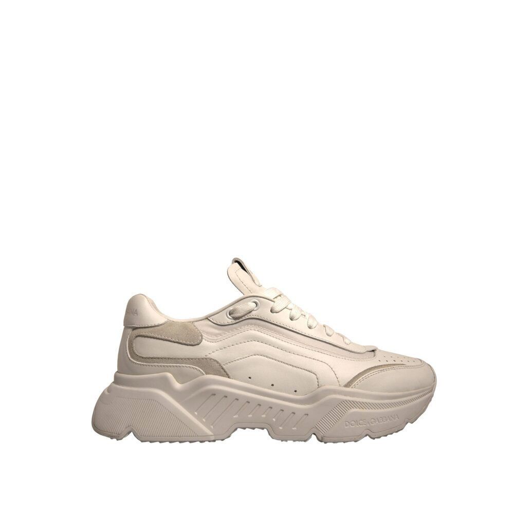 Dolce & Gabbana Dolce & Gabbana White Daymaster Leather Low Top Sneakers Sho Size US 9 / EU 42 - 6 Thumbnail