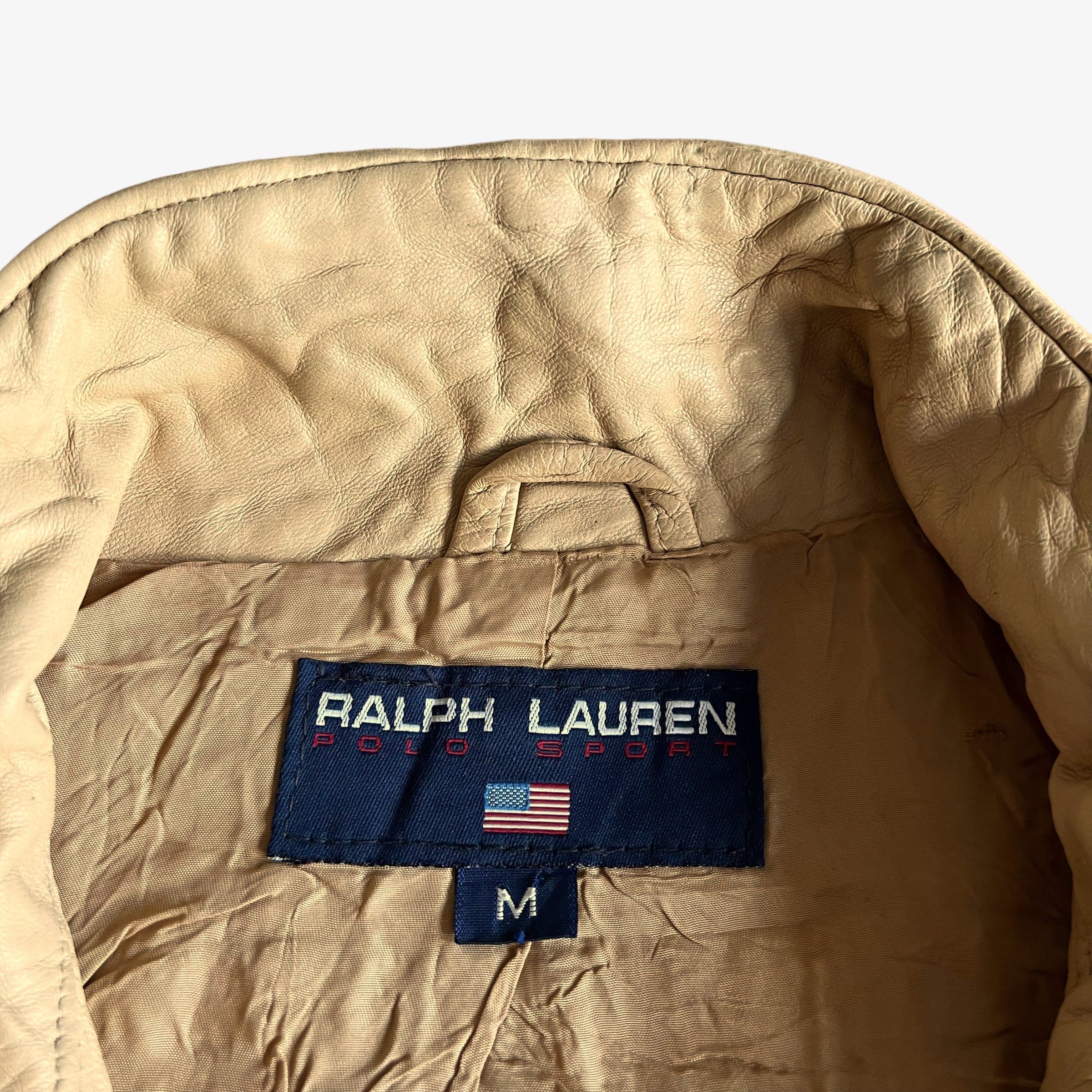 Ralph Lauren Vintage 90s Women's Ralph Lauren Leather Driving Jacket Size S / US 4 / IT 40 - 2 Thumbnail