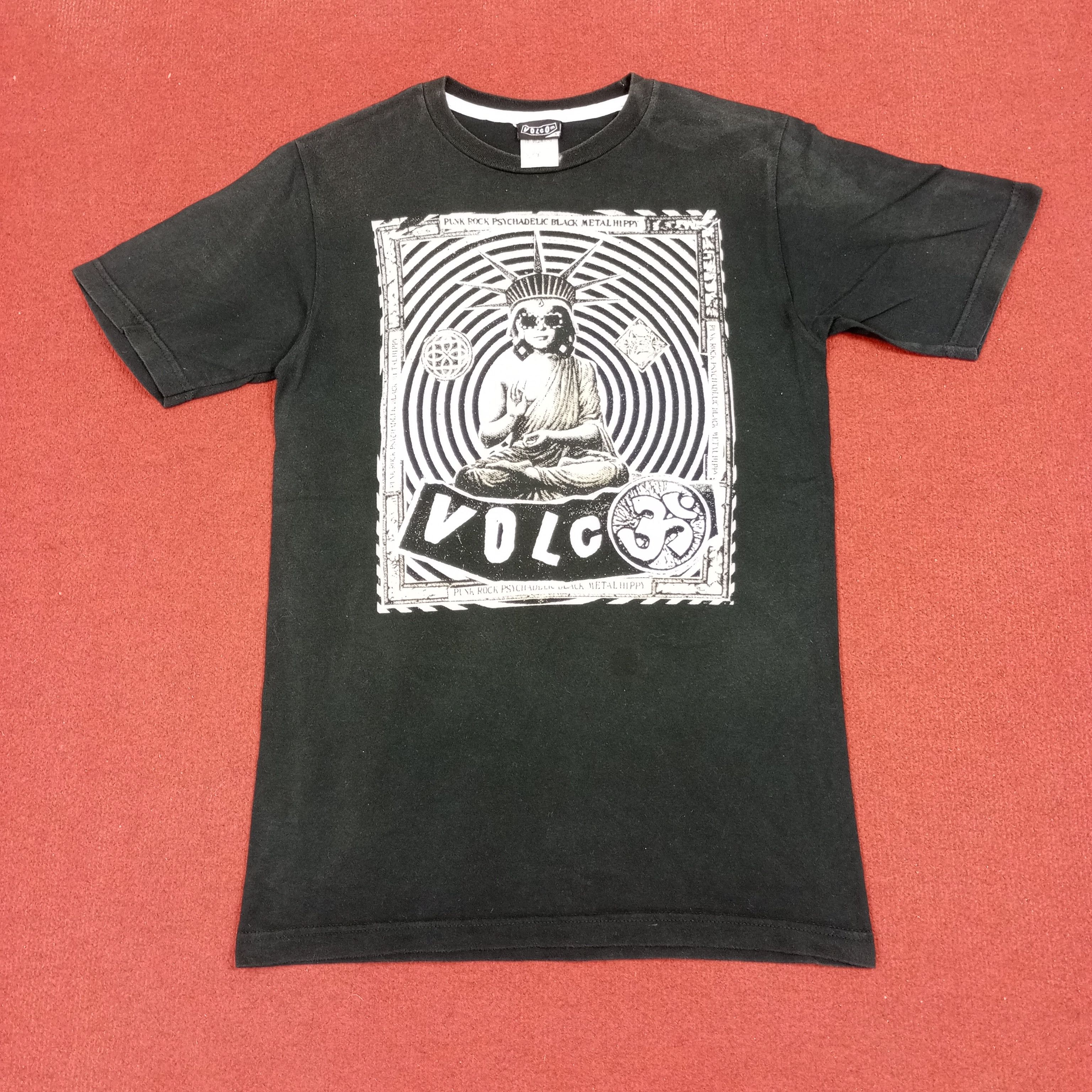 Vintage × Volcom Volcom Punk Rock Streetwear Tshirt Size US S / EU 44-46 / 1 - 1 Thumbnail