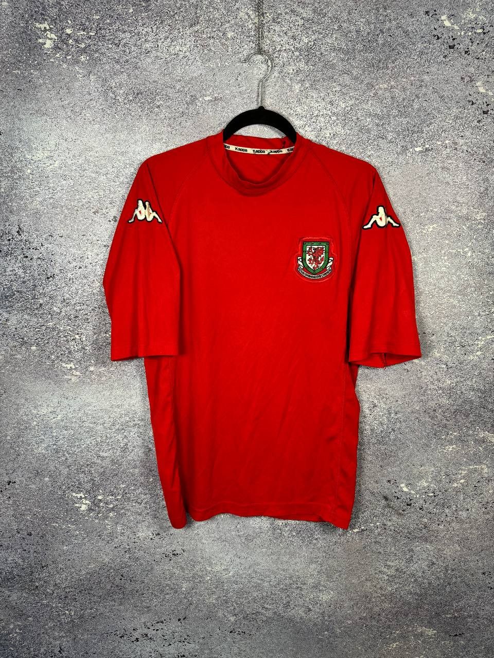 Kappa Wales National Team 2002/04 Kappa Soccer Jersey Medium Size US M / EU 48-50 / 2 - 1 Thumbnail