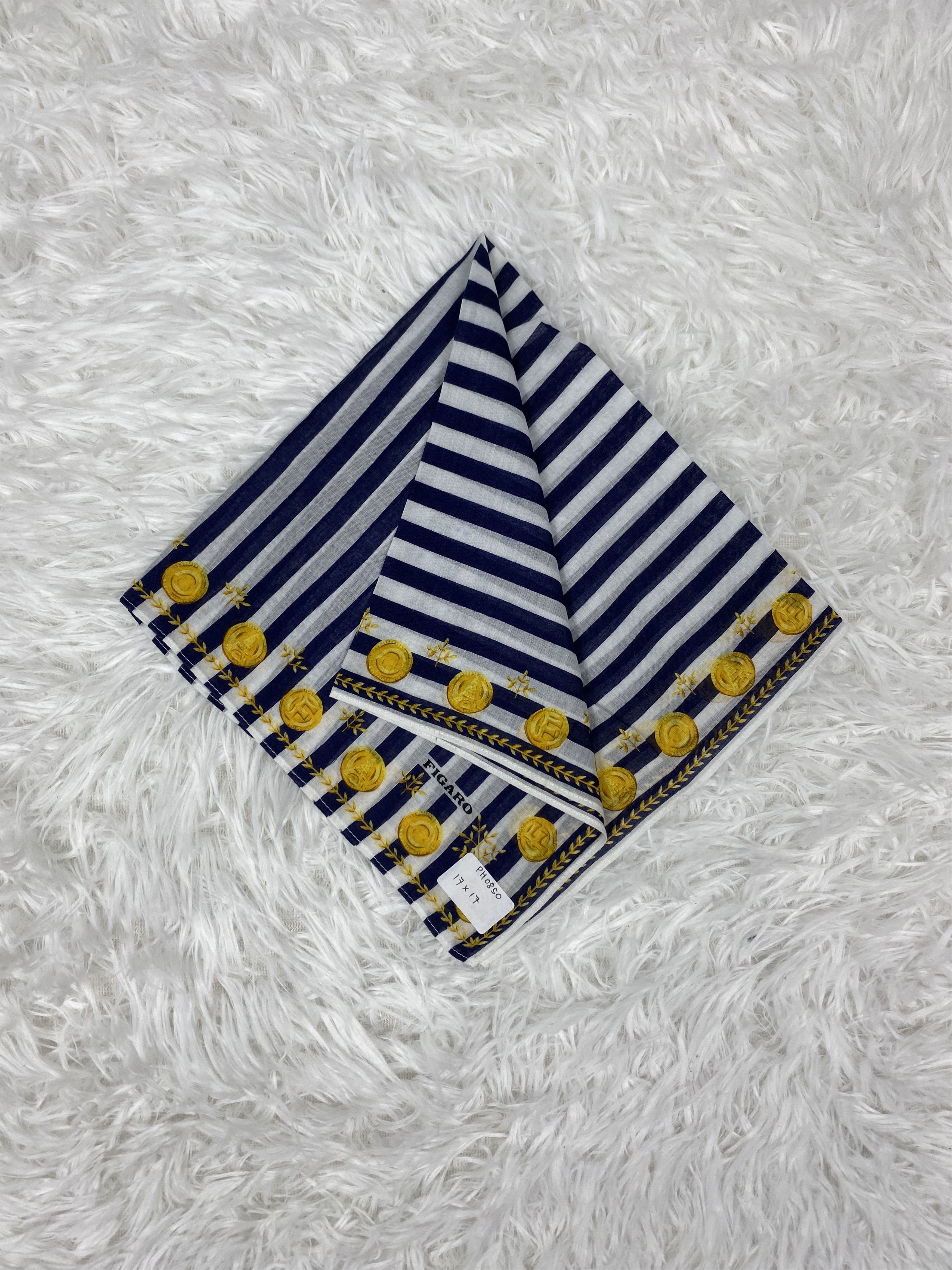 Vintage Vintage Figaro Handkerchief Neckerchief PH0850 Size ONE SIZE - 1 Thumbnail