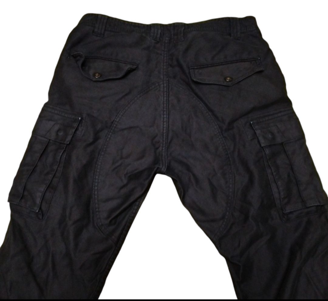 Japanese Brand × White Mountaineering White Mountaineering Black Cargo Pant Size US 34 / EU 50 - 6 Thumbnail