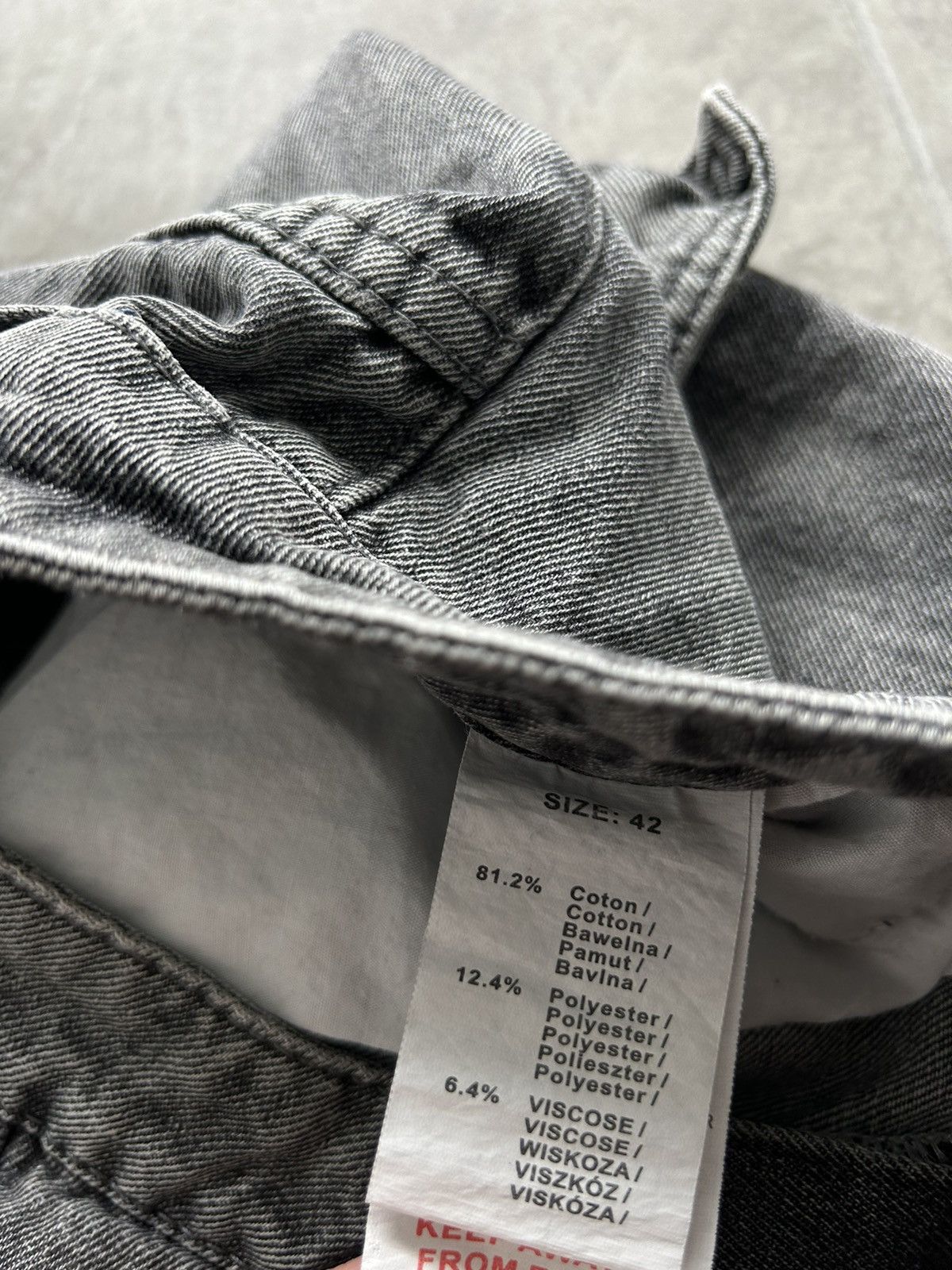 Other Crazy Multipocket Cargo Jeans Avant Garde Y2K Size 28" / US 6 / IT 42 - 6 Thumbnail