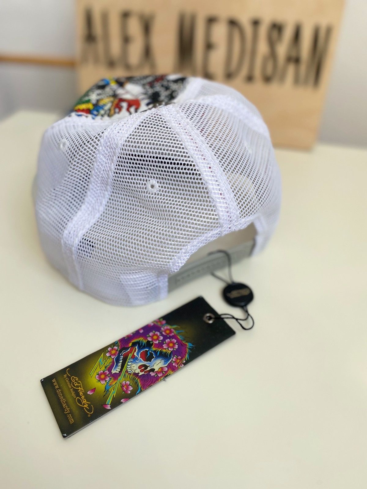 Ed Hardy Ed Hardy Cristian Audigier Death before dollars cap Size ONE SIZE - 5 Thumbnail
