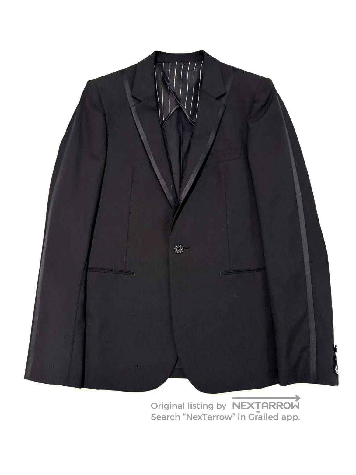 Number (N)ine 04ss Number nine velour skull zip jacket size 4