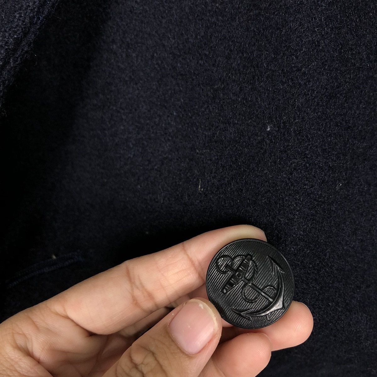 Japanese Brand × Vintage 📌Rich Blue Vintage Wool Bomber Jacket Way Out Double Breast Size US M / EU 48-50 / 2 - 17 Thumbnail