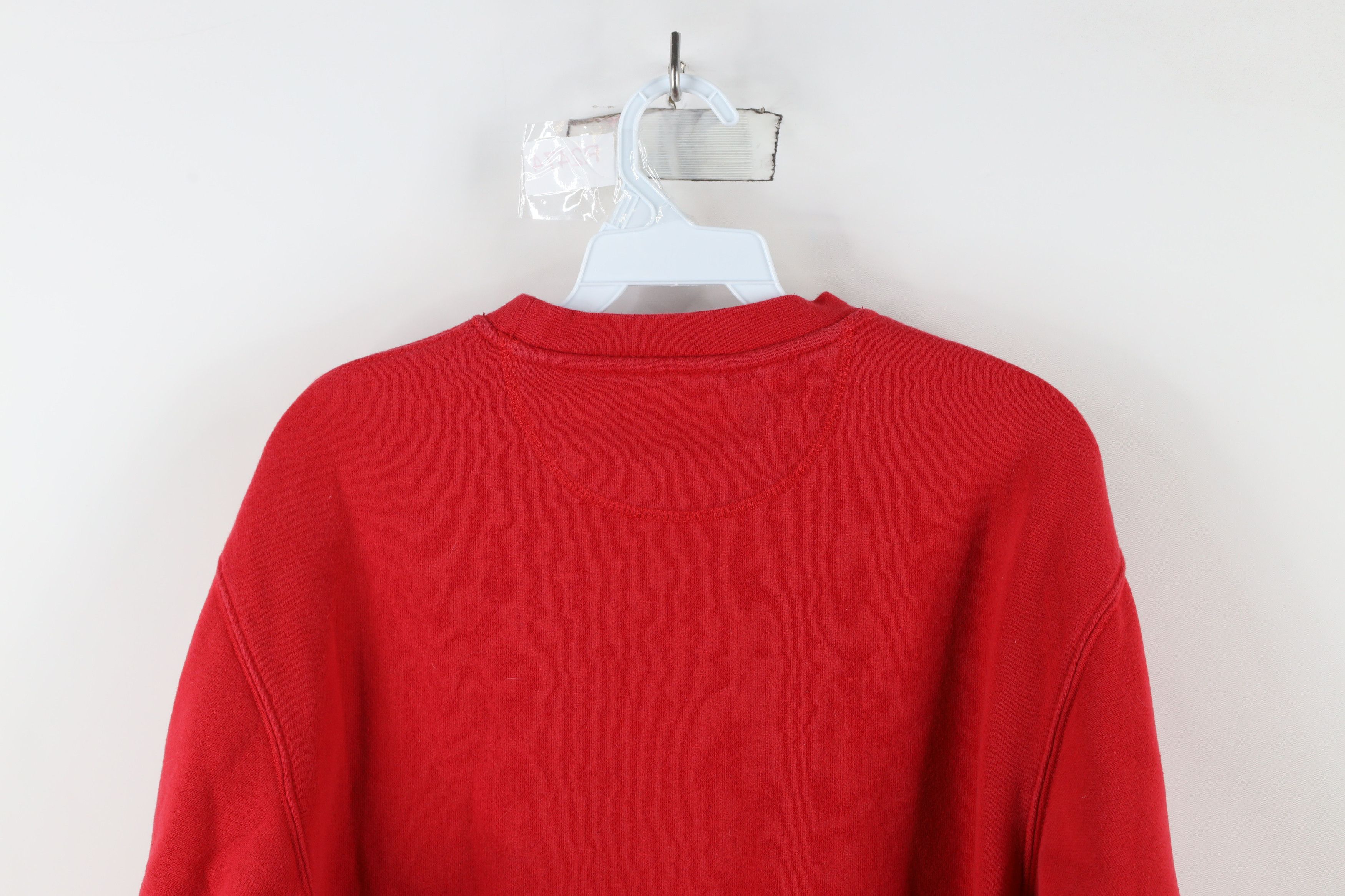 Jansport × Vintage Vintage 90s Rochester Warriors Crewneck Sweatshirt Red Size US S / EU 44-46 / 1 - 11 Thumbnail
