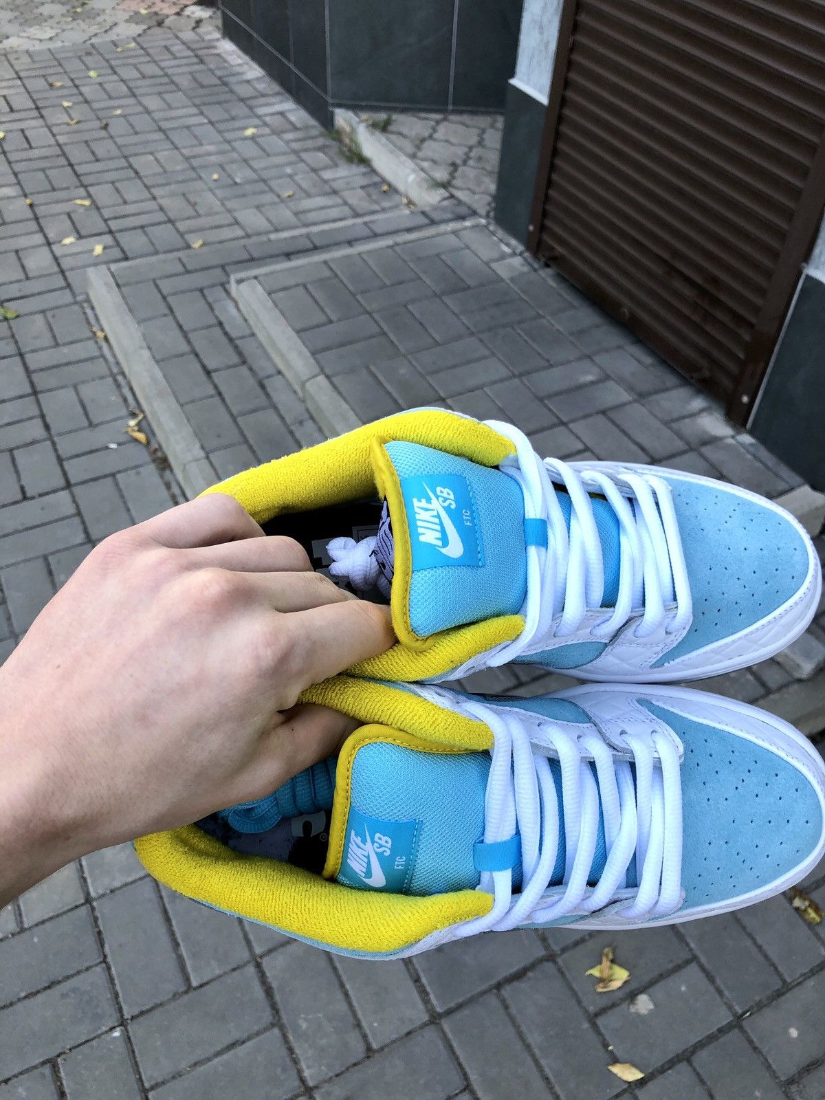 Nike Nike SB Dunk Low Pro FTC Lagoon Pulse Size US 8 / EU 41 - 5 Thumbnail