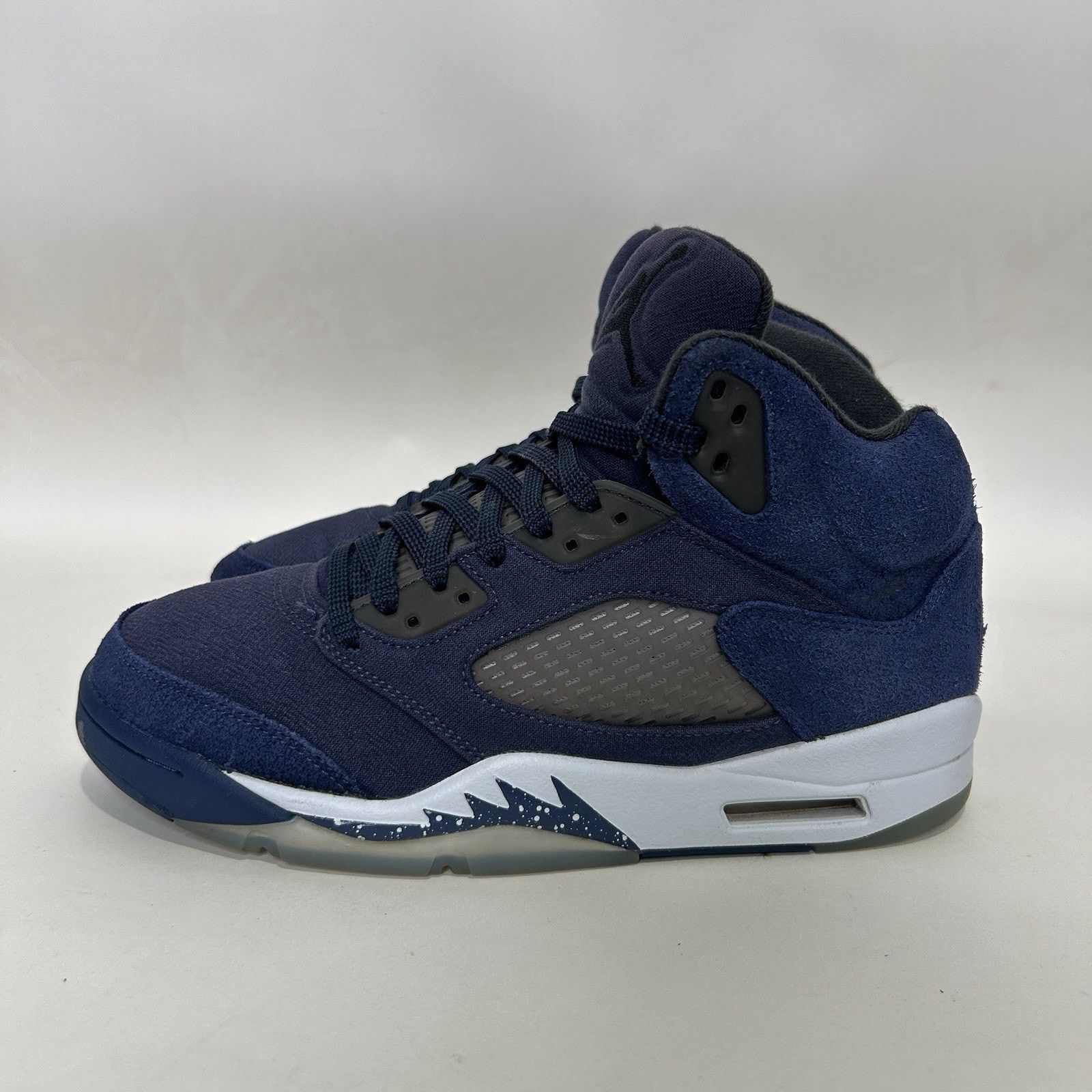 Jordan Brand Nike Air Jordan 5 Retro SE “Midnight Navy/Georgetown" Size US 9 / EU 42 - 6 Thumbnail