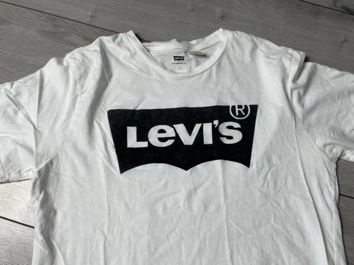 Levi's Levis T-shirt box logo San Francisco size Large Size US L / EU 52-54 / 3 - 3 Thumbnail