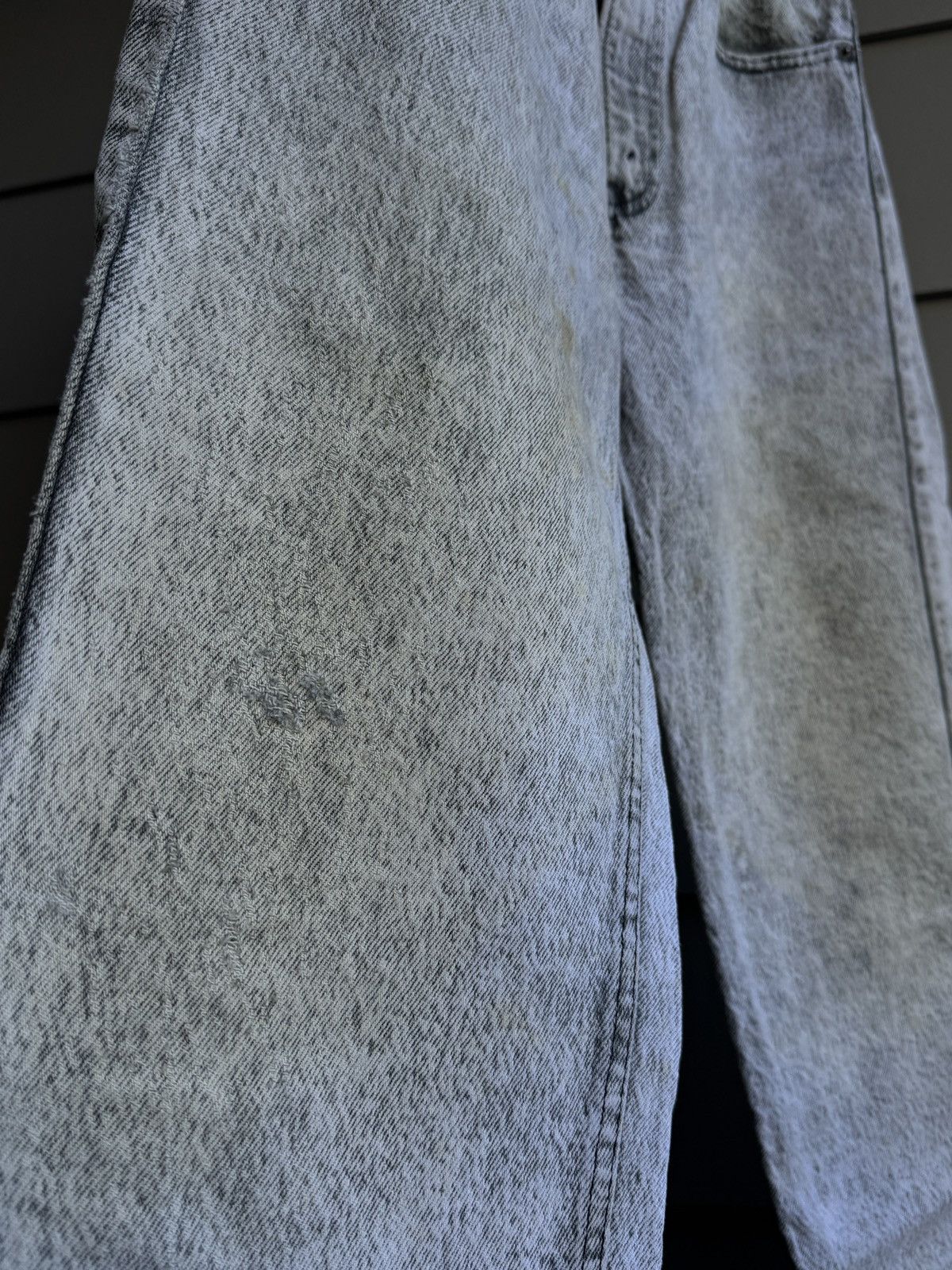 Levi's Vintage Clothing Levi's 505 USA 1989 Faded Distressed Jeans 32x33 ERD Size US 34 / EU 50 - 13 Thumbnail