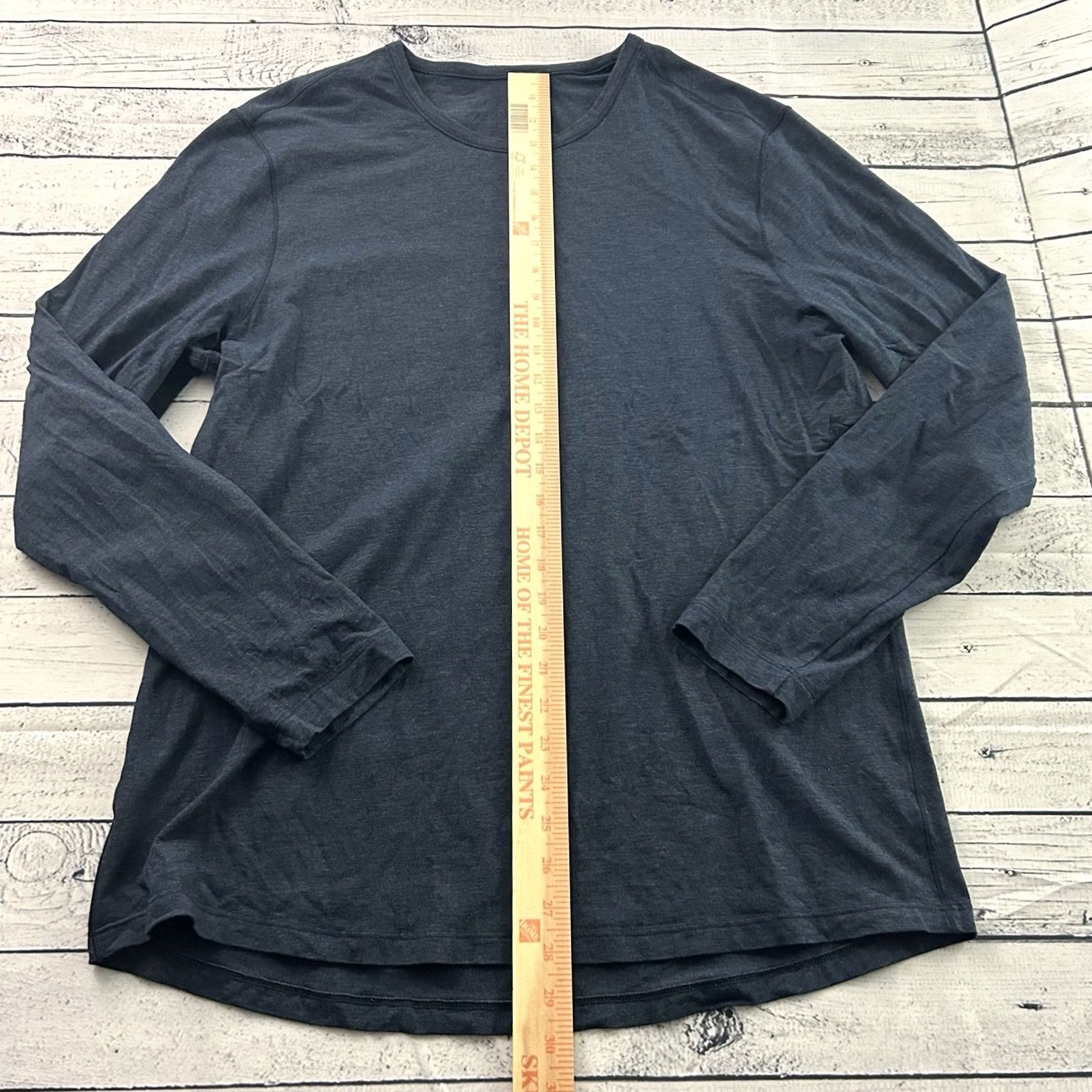 Lululemon Lululemon Long Sleeve T-Shirt Men Blue Large Size US L / EU 52-54 / 3 - 2 Thumbnail