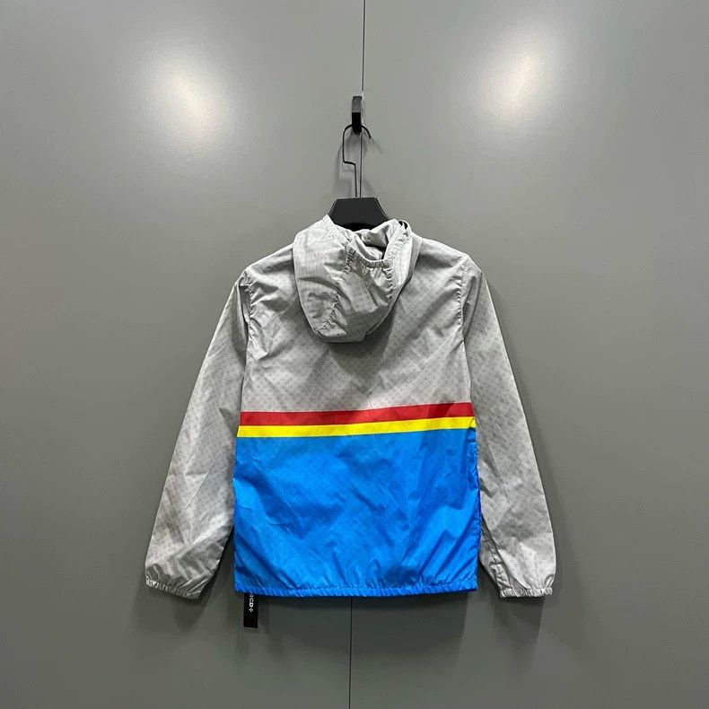 Gucci Gucci Size 12 Contrast color full-print GG hooded jacket 2 Size US XS / EU 42 / 0 - 2 Thumbnail