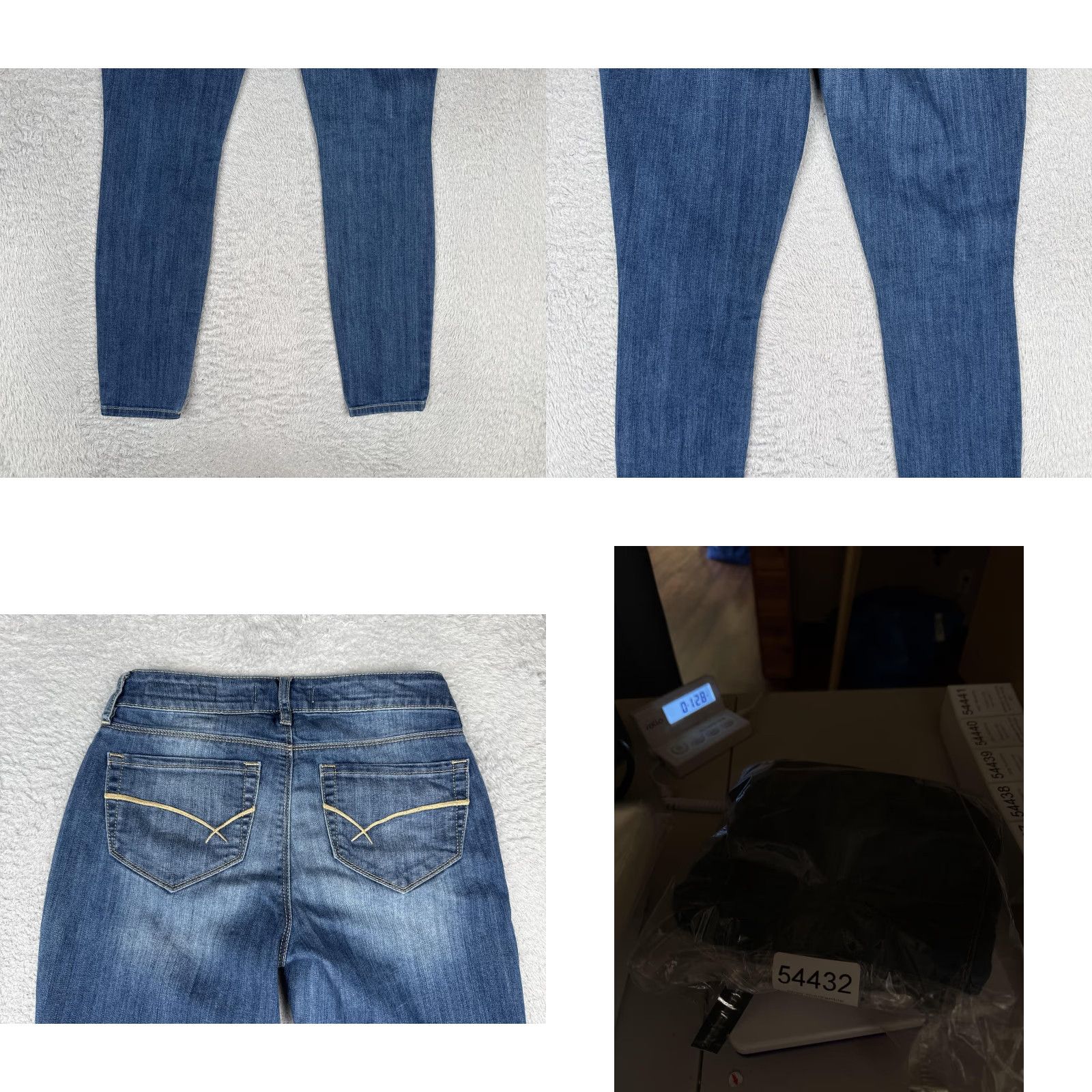 CO Bullhead Denim Co Skinny Jeans Juniors 3 Blue Low Rise Stretch Ankle Denim 25x27 Size 26" / US 2 / IT 38 - 10 Thumbnail