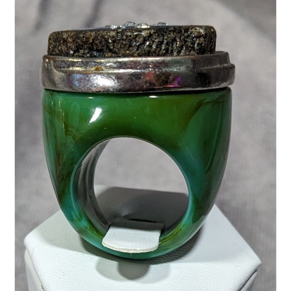 Other Vintage Chunky Lucite And Faux Stone Constellation Statement Size ONE SIZE - 8 Thumbnail