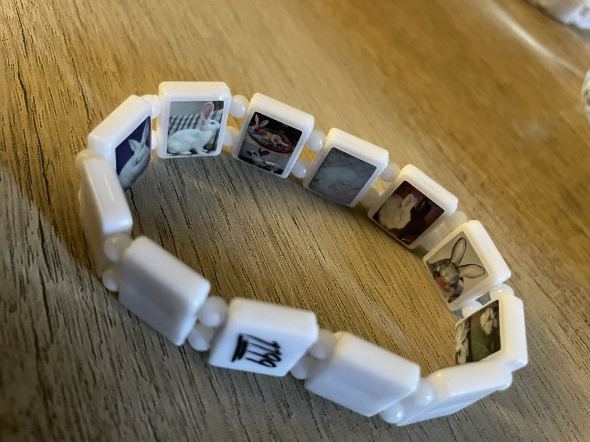 Other Bazo 1199FM White Bunny Bracelet (USA Exclusive) Size ONE SIZE - 2 Thumbnail