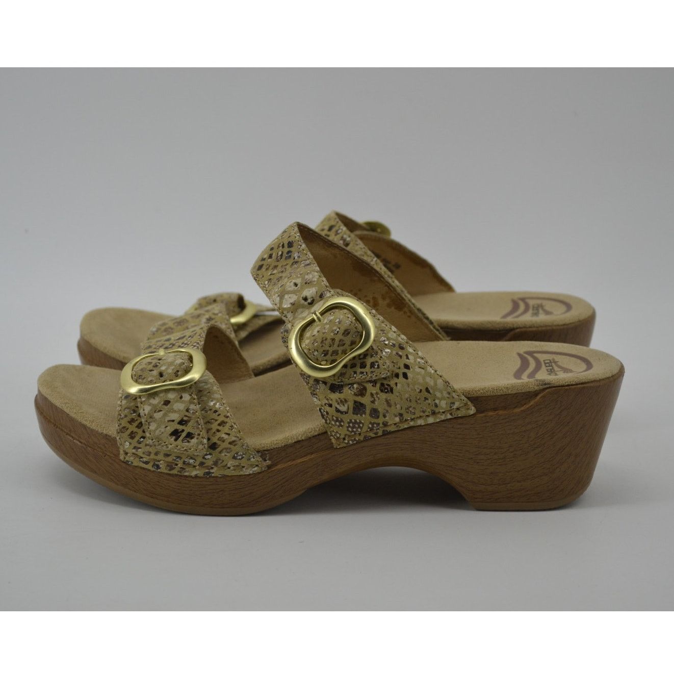 Dansko Dansko Sophie Snake Print Sandals Size 38 Sz 7.5 - 8 Chunky Size US 7.5 / IT 37.5 - 12 Thumbnail