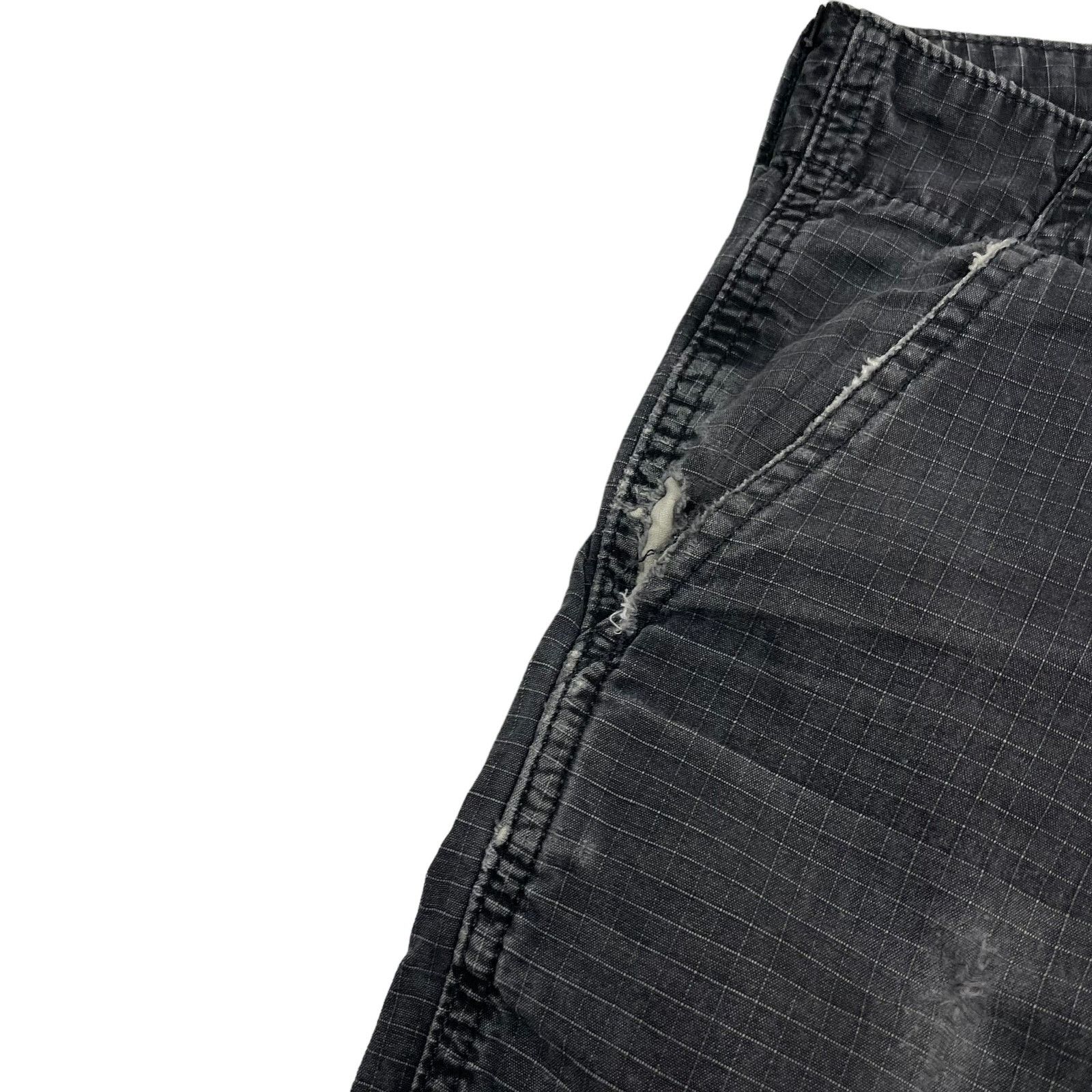 Carhartt Carhartt Men's Gray Cotton Regular Fit Cargo Pant Size 33x32 Size US 33 - 5 Thumbnail