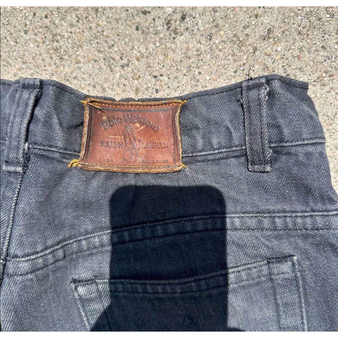 Polo Ralph Lauren Vintage Polo Western Denim Size 30" / US 8 / IT 44 - 2 Thumbnail