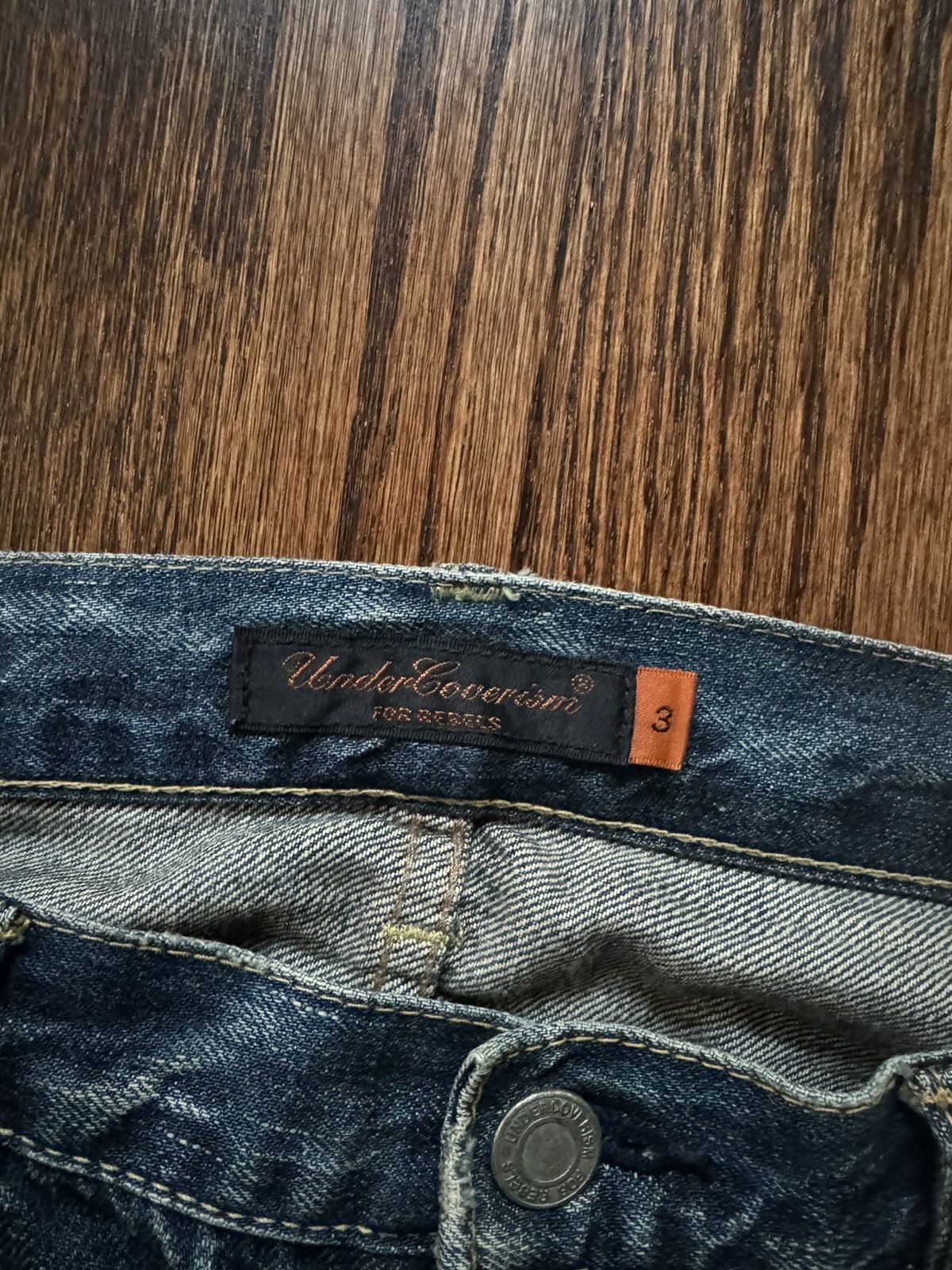 Undercover aw06 undercover bug denim Size US 31 - 3 Thumbnail