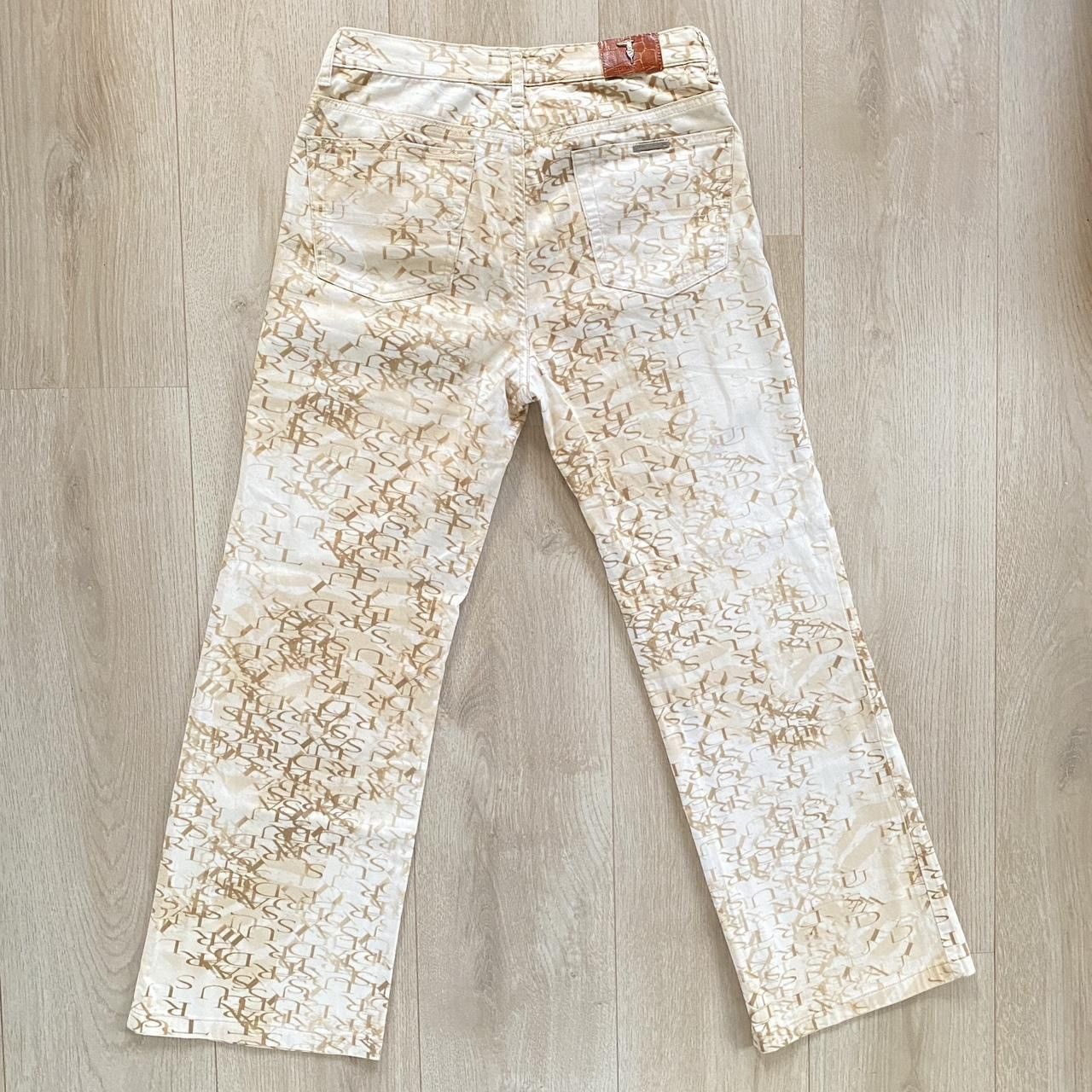 Trussardi Trussardi Y2K monogram logo jeans Size 28" / US 6 / IT 42 - 4 Thumbnail