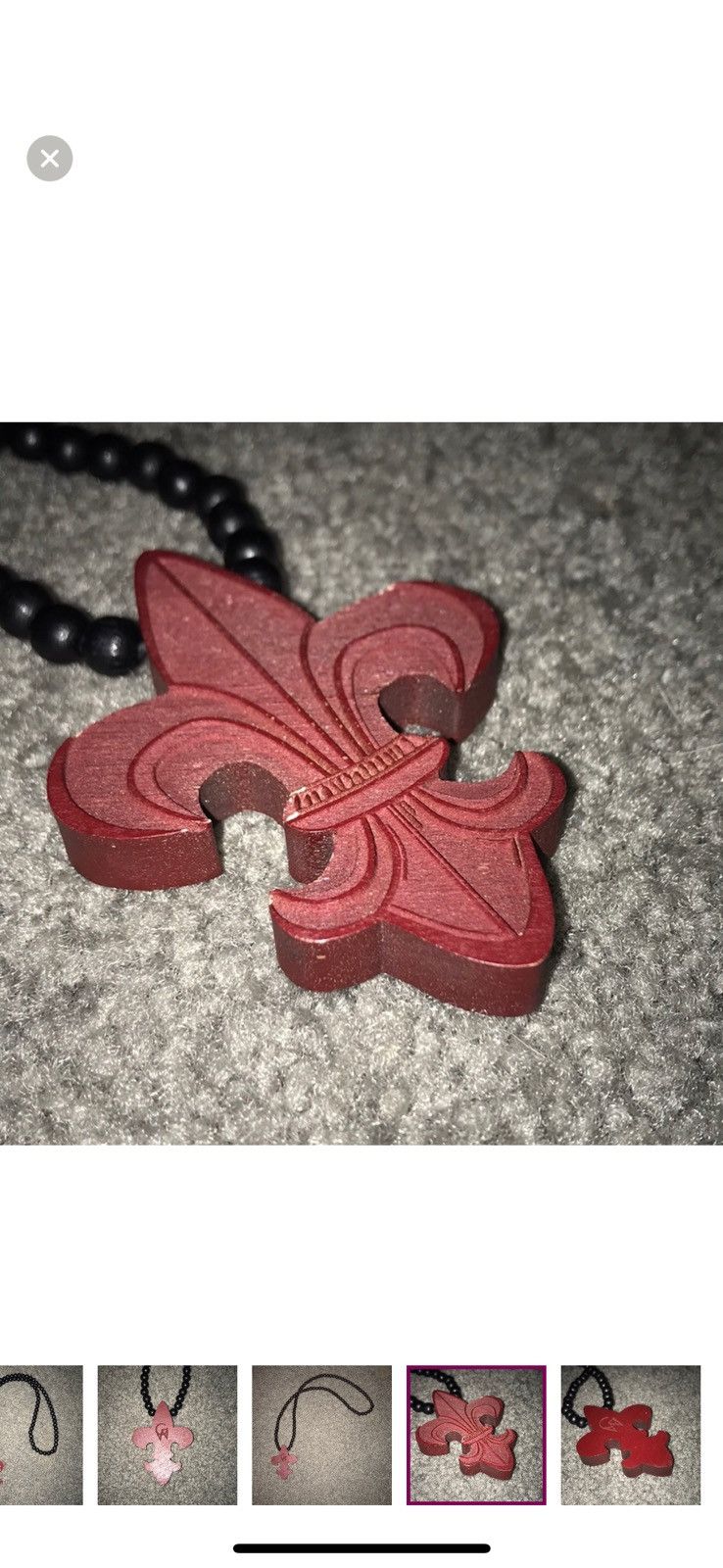 Goodwood NYC good wood nyc fleur de lys - saints Size ONE SIZE - 1 Thumbnail