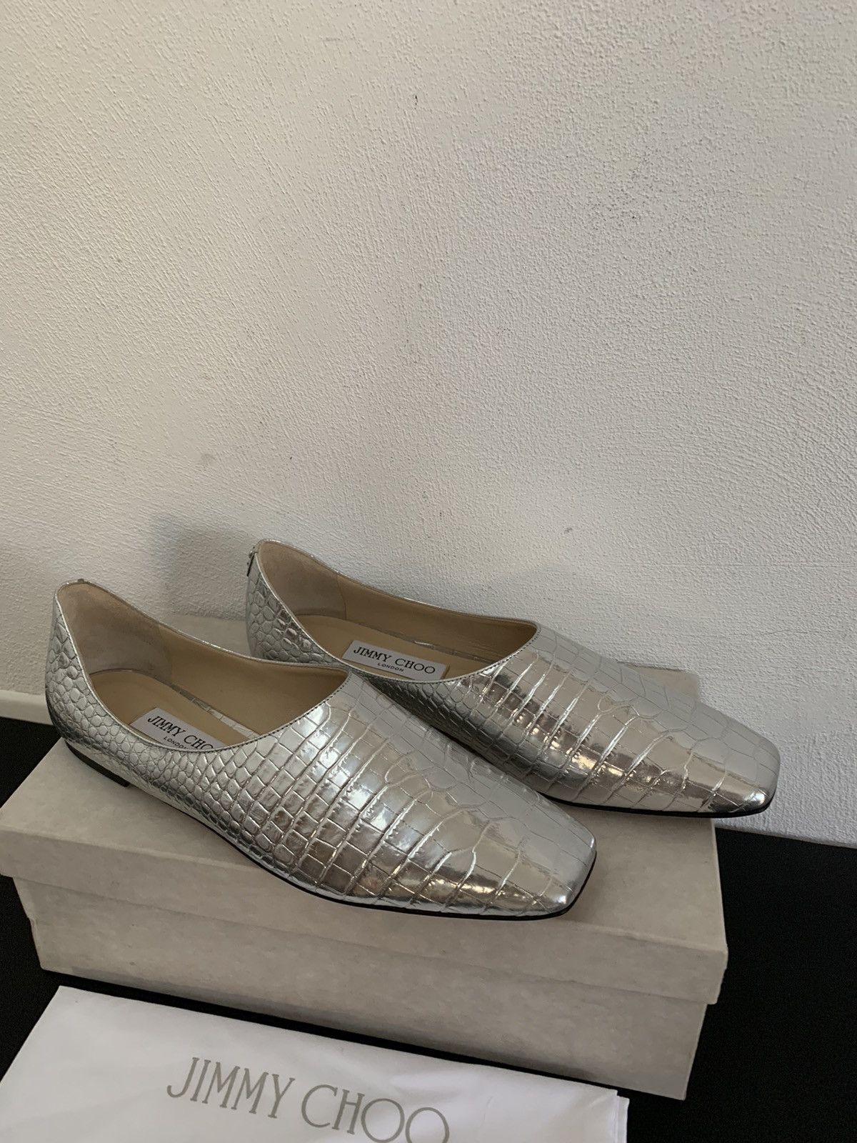 Jimmy Choo Jimmy Choo Leather Mocassino Retail €650 Size US 10 / IT 40 - 12 Thumbnail
