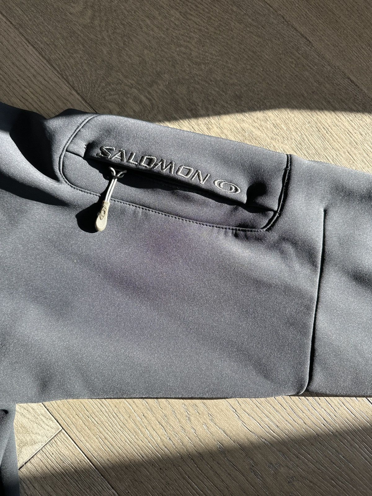 Salomon Y2K Salomon Full Zip Fleece Lined Heavy Hooded SoftShell Size US S / EU 44-46 / 1 - 7 Thumbnail