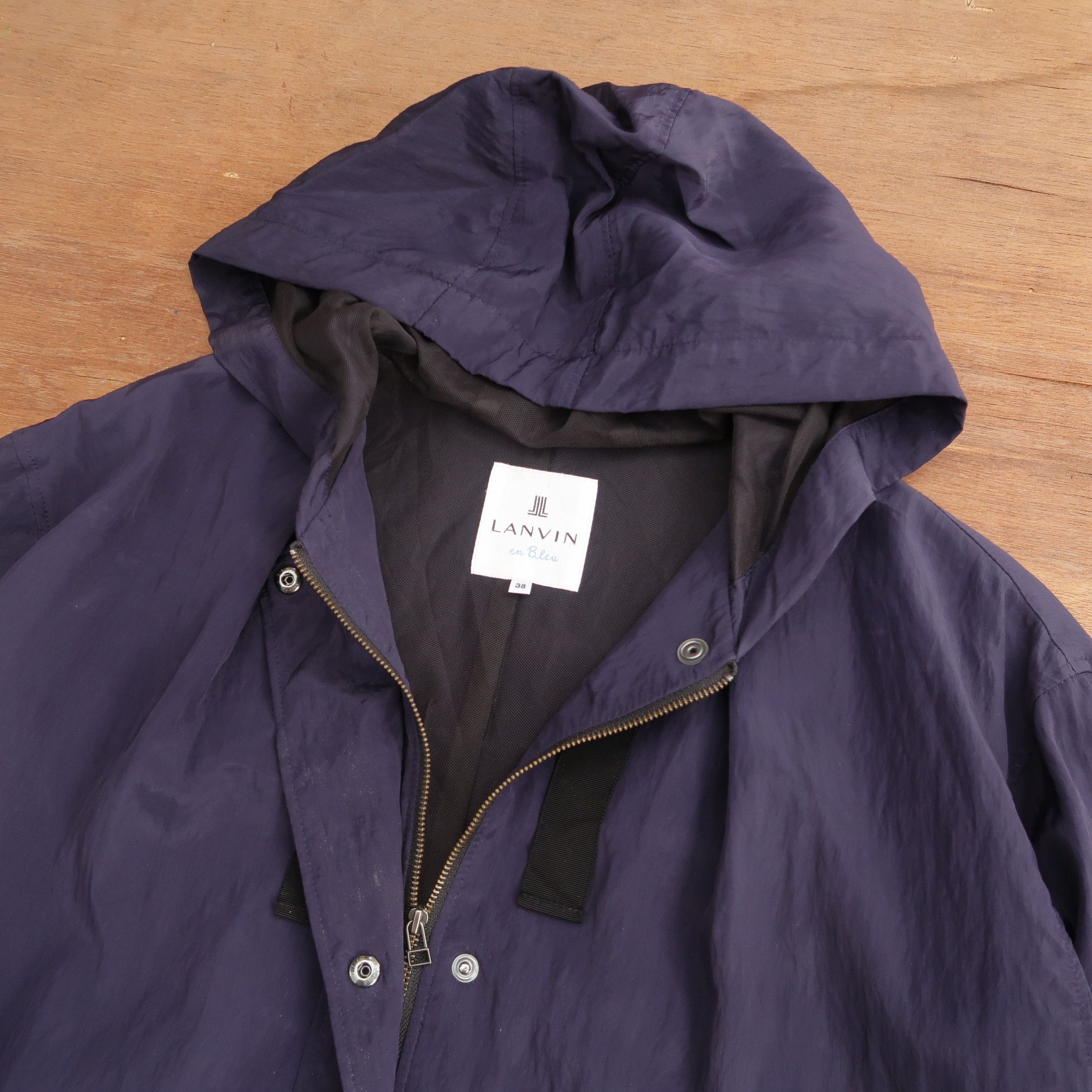 Lanvin Lanvin en Bleu Witches Hoodie Boxy Fit Size US S / EU 44-46 / 1 - 5 Thumbnail