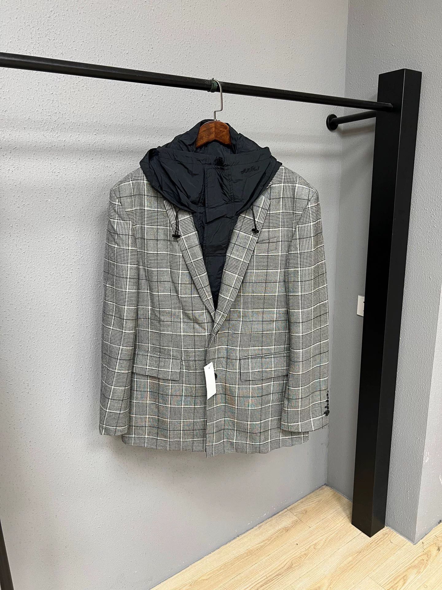 Juun.J juun.j blazer with detachable hood Size US L / EU 52-54 / 3 - 1 Preview