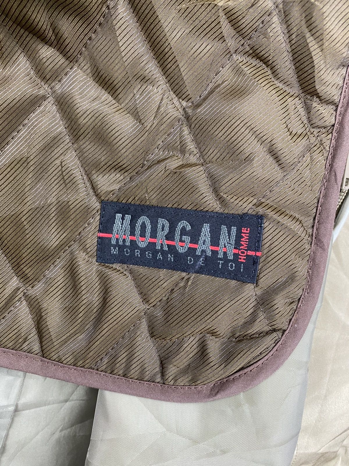 Morgan Homme 🔥Vtg Morgan Homme De Toi 10 Anniversary Long Jacket Size US M / EU 48-50 / 2 - 11 Thumbnail