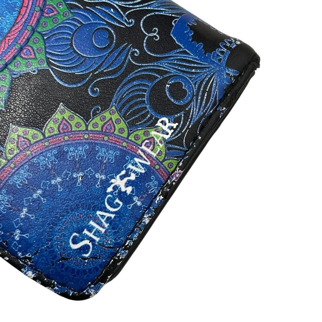 Other Shagwear Blue & Green Lizard Mandala Faux Leather Wallet Size ONE SIZE - 4 Thumbnail