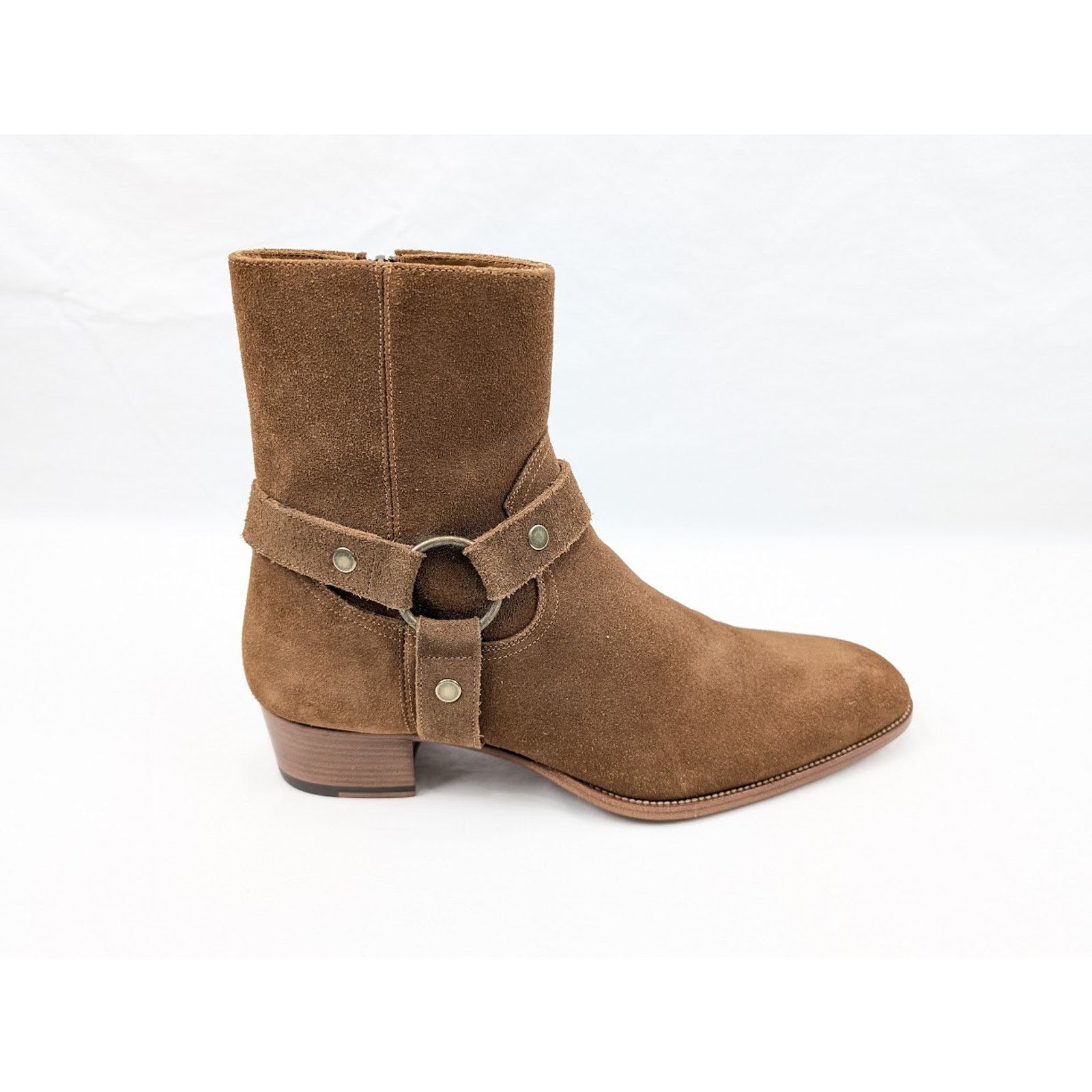 Saint Laurent Paris o1rshd1 Q:2 / Wyatt 40 Harness Boots in Camar 41.5 Size US 8.5 / EU 41-42 - 1 Thumbnail
