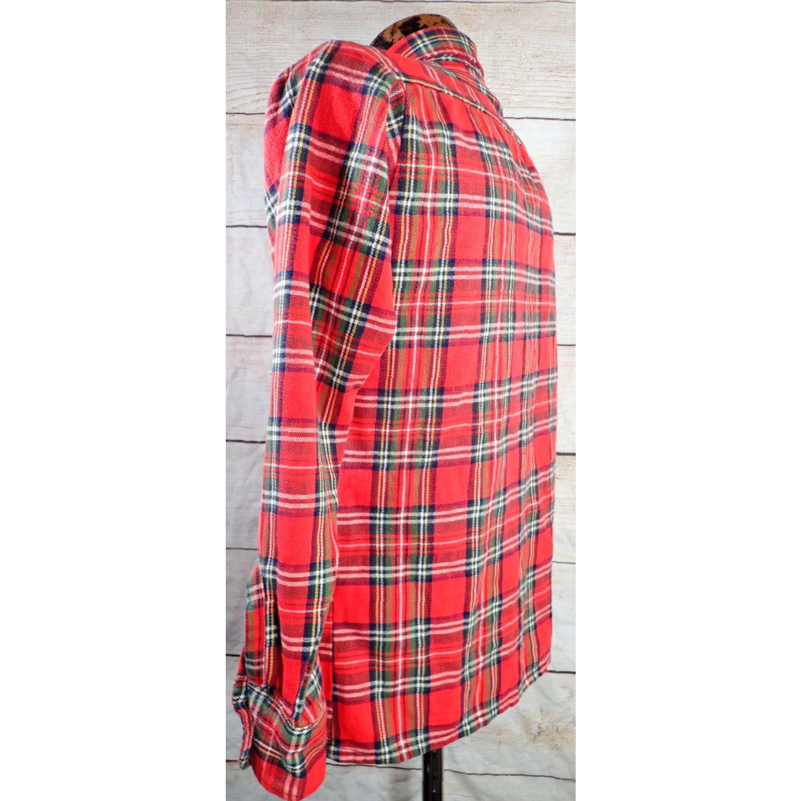 Vintage VINTAGE Ely Cattleman Flannel Shirt Red Plaid Boxy Mens Small 80s USA Lumberjack Size US S / EU 44-46 / 1 - 2 Thumbnail