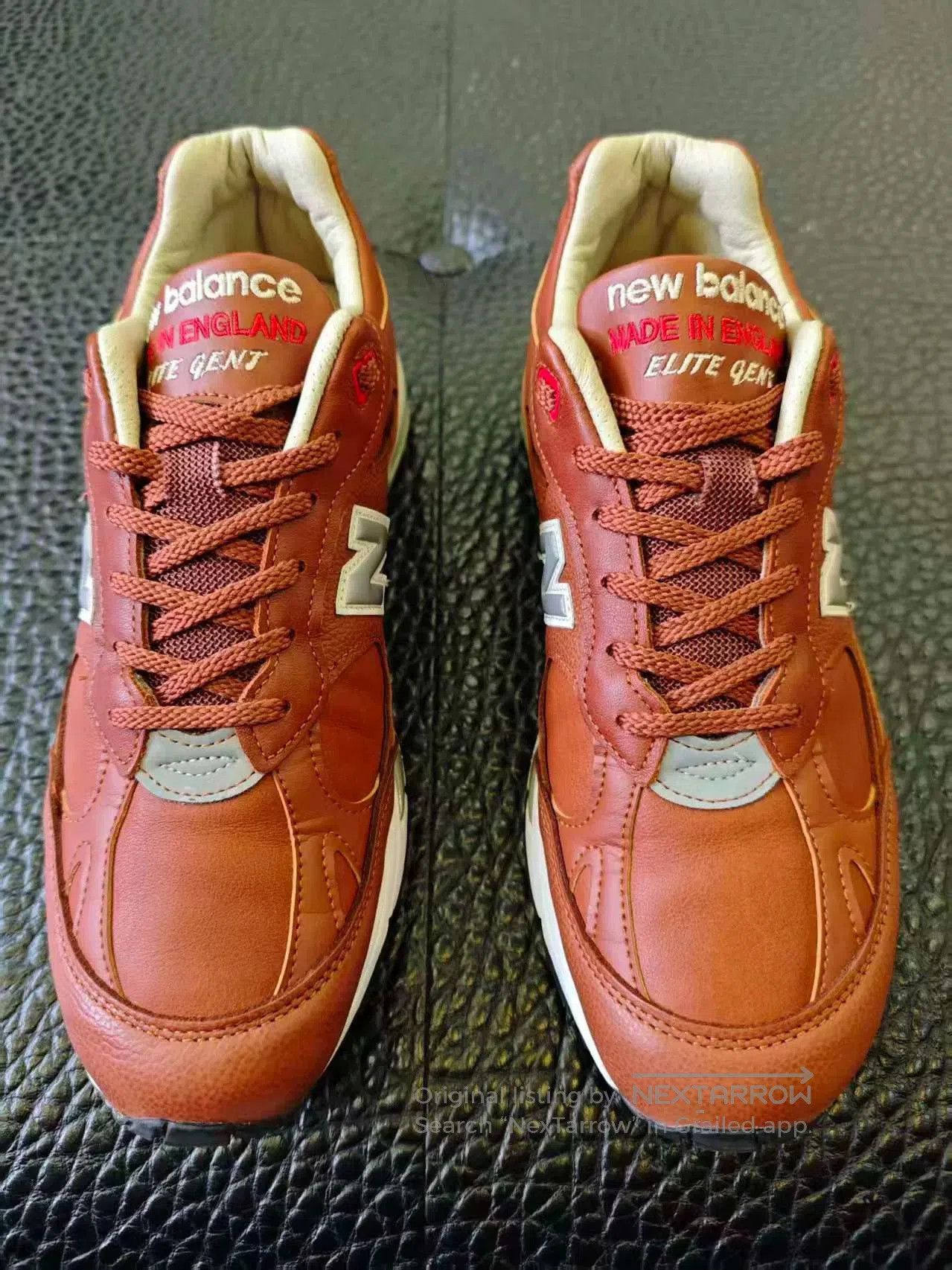 New Balance new balance 991 brown leather retro sneakers. Size US 10.5 / EU 43-44 - 1 Thumbnail