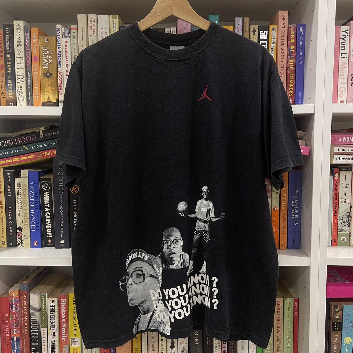 image of Vintage Jordan Spike Lee Mars She’S Gotta Have It Movie in Black, Men's (Size Large)