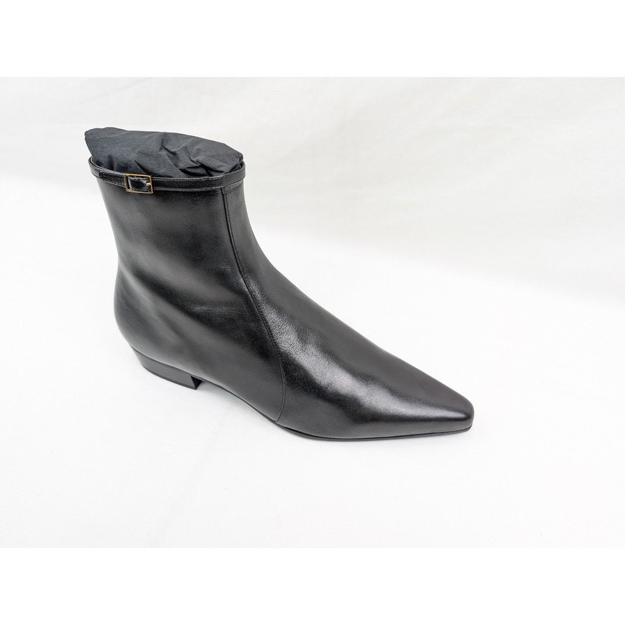 Saint Laurent Paris o1rshd1 Q:2 / Arsun 25 Zipped Boots in Nero Size US 10 / EU 43 - 2 Thumbnail