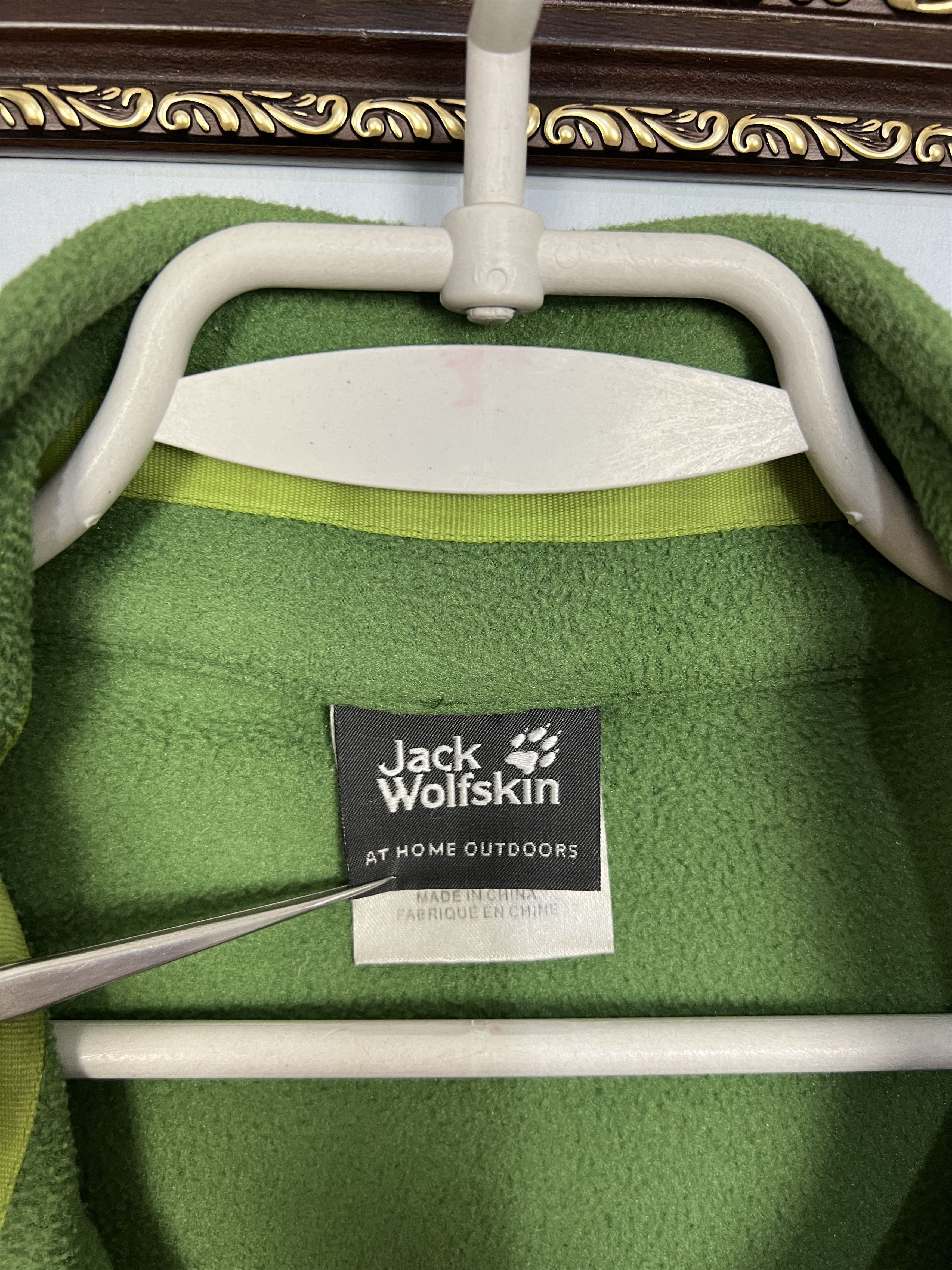 Jack Wolfskin Jack Wolfskin Fleece Track Top Jacket Warm Zip Rare Hype Size US XXL / EU 58 / 5 - 6 Thumbnail