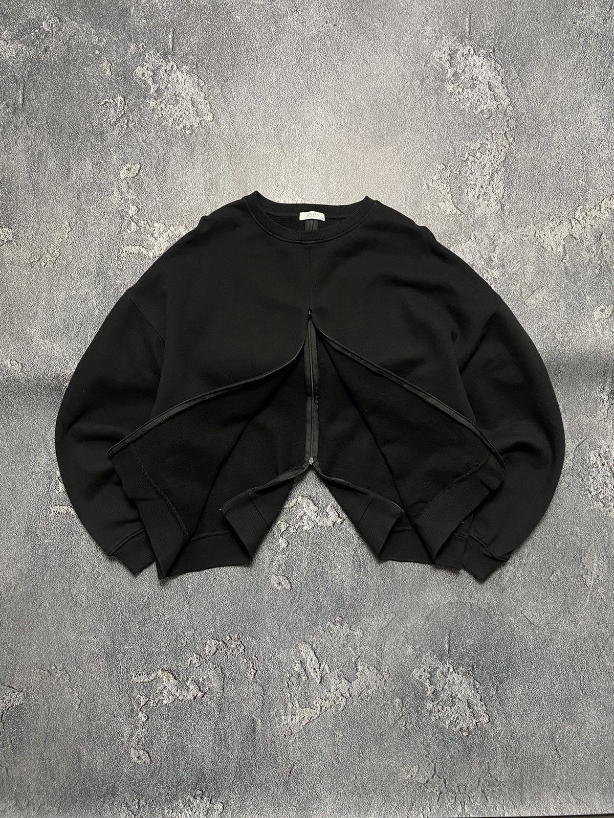 Japanese Brand × LOWRYS FARM Lowrys Farm Y2K Baggy Full Zip Sweatshirt Rick Owens Style Size M / US 6-8 / IT 42-44 - 2 Thumbnail