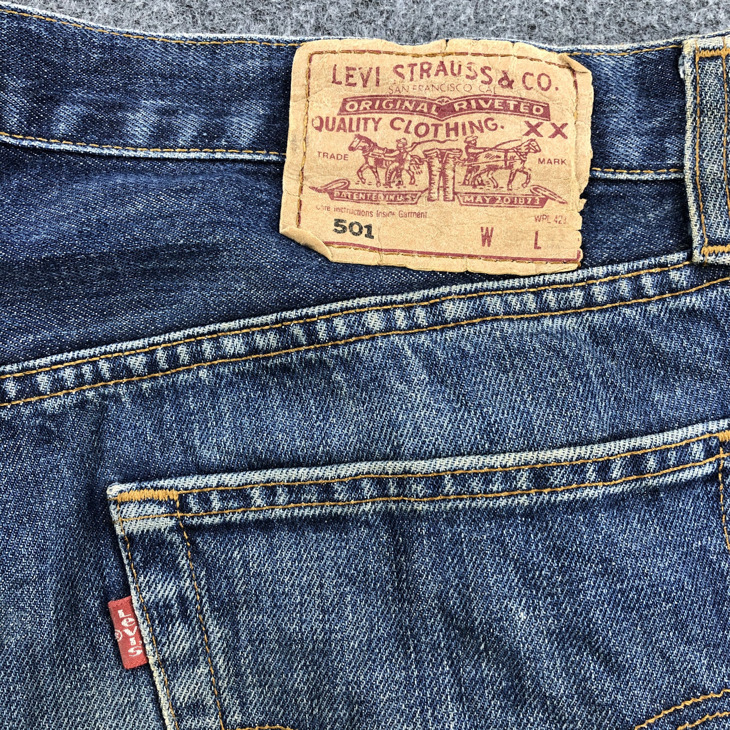 Levi's Vintage Levis 501 Jeans-JM980 Size US 34 / EU 50 - 6 Thumbnail