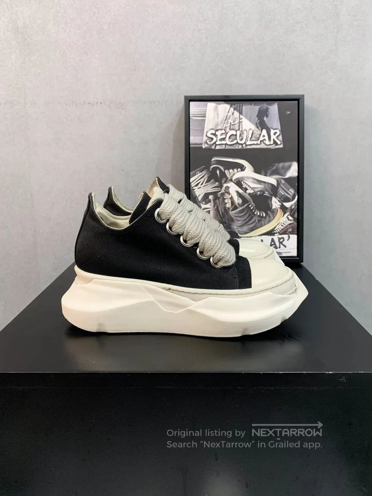 Rick Owens Rick Owens Thick Sole Canvas Shoes. Size US 6 / IT 36 - 4 Thumbnail