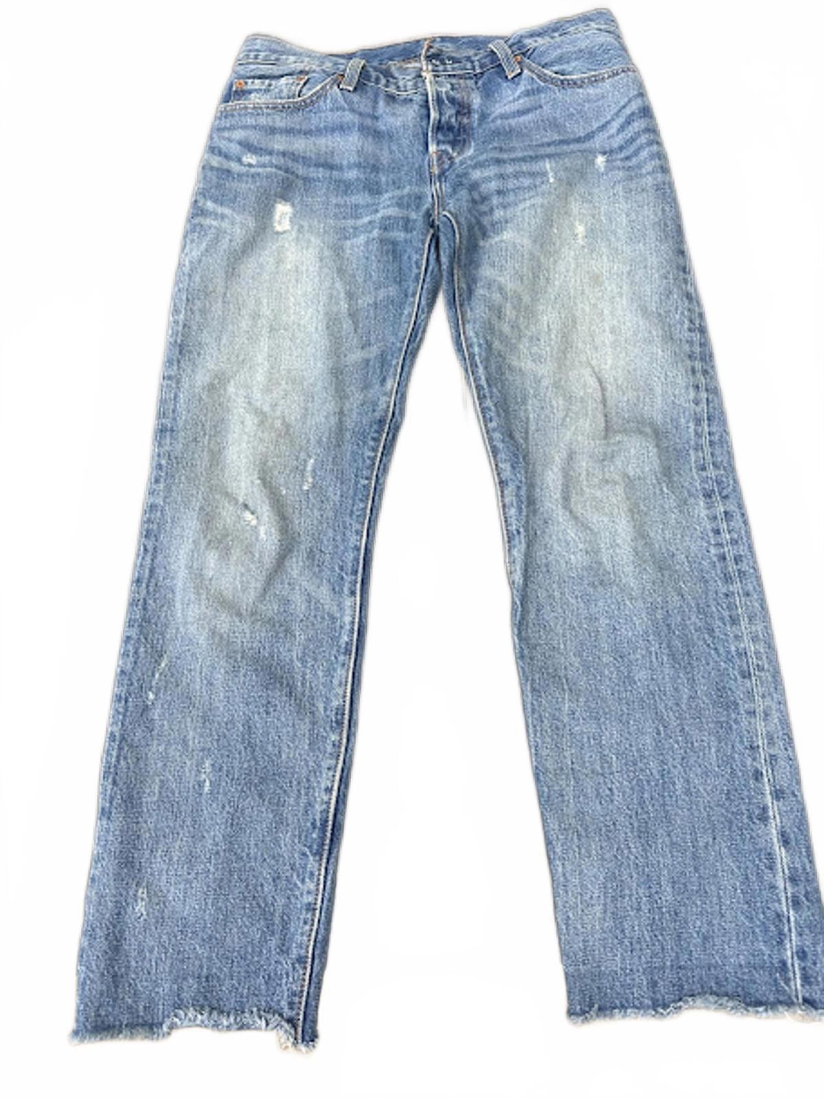 Other Levi’s 501 CT W26 Distressed Tapered Jeans Size 26" / US 2 / IT 38 - 1 Thumbnail