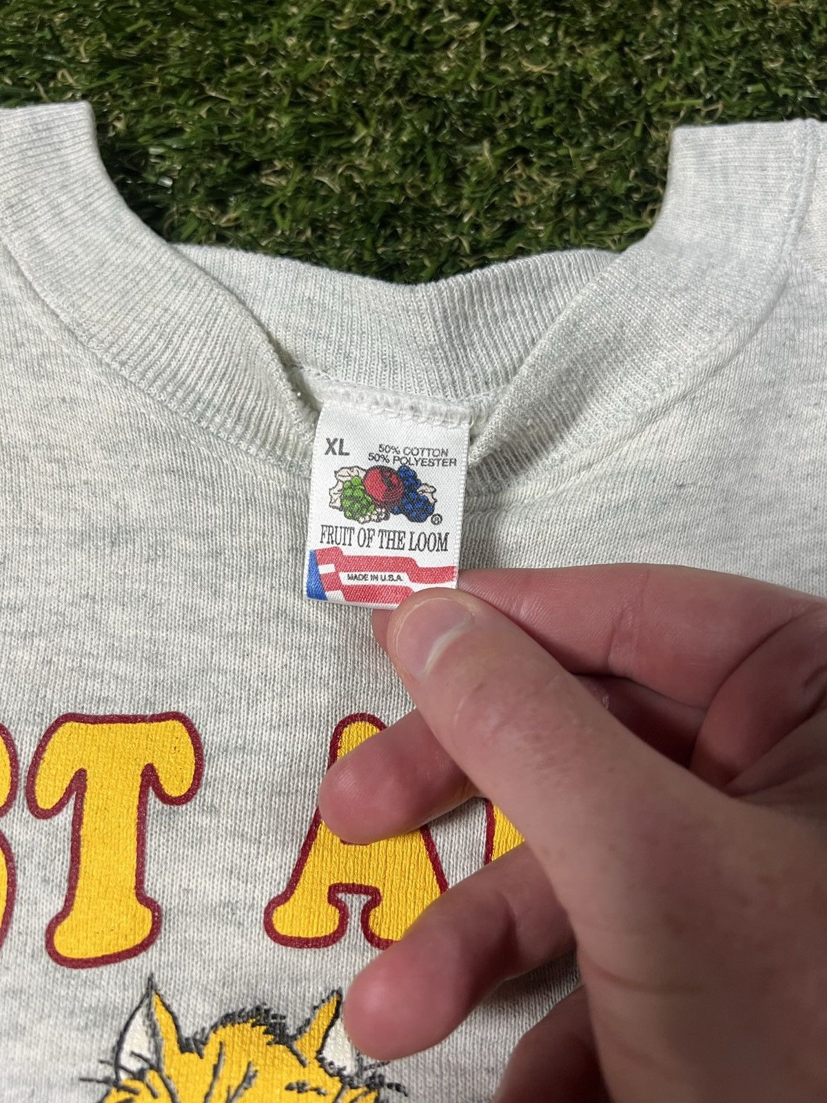 NCAA Vintage 90’s Tuskegee Golden Tigers Fan College Crewneck Size US XL / EU 56 / 4 - 5 Thumbnail