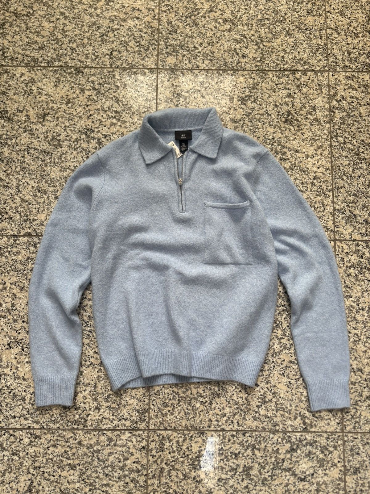 H&M Polo knit sweater Size US M / EU 48-50 / 2 - 4 Thumbnail