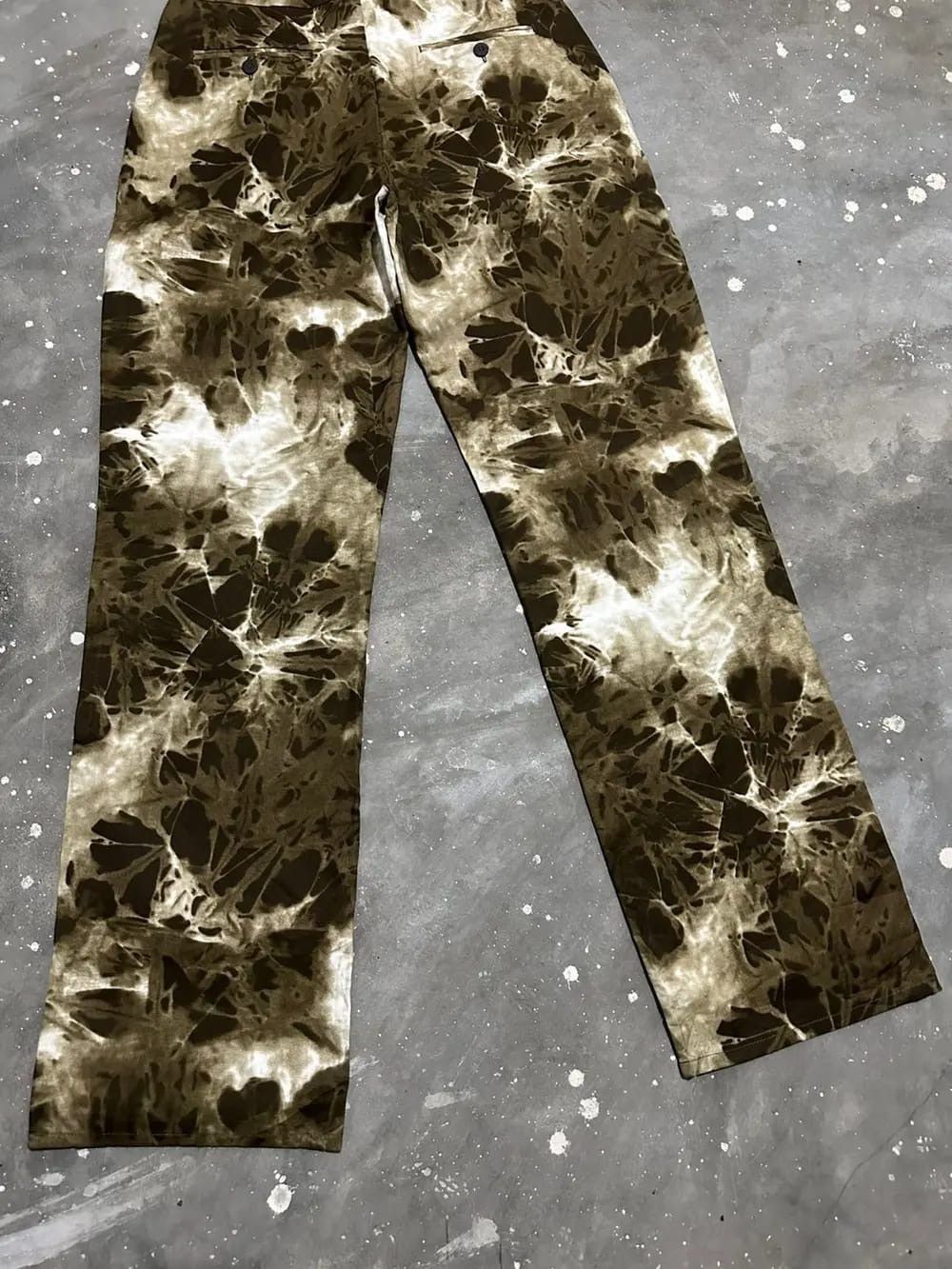 STRENESSE Strenesse Blue Nice Design Tie dye Pants Made in Hungary Size 29" - 6 Thumbnail